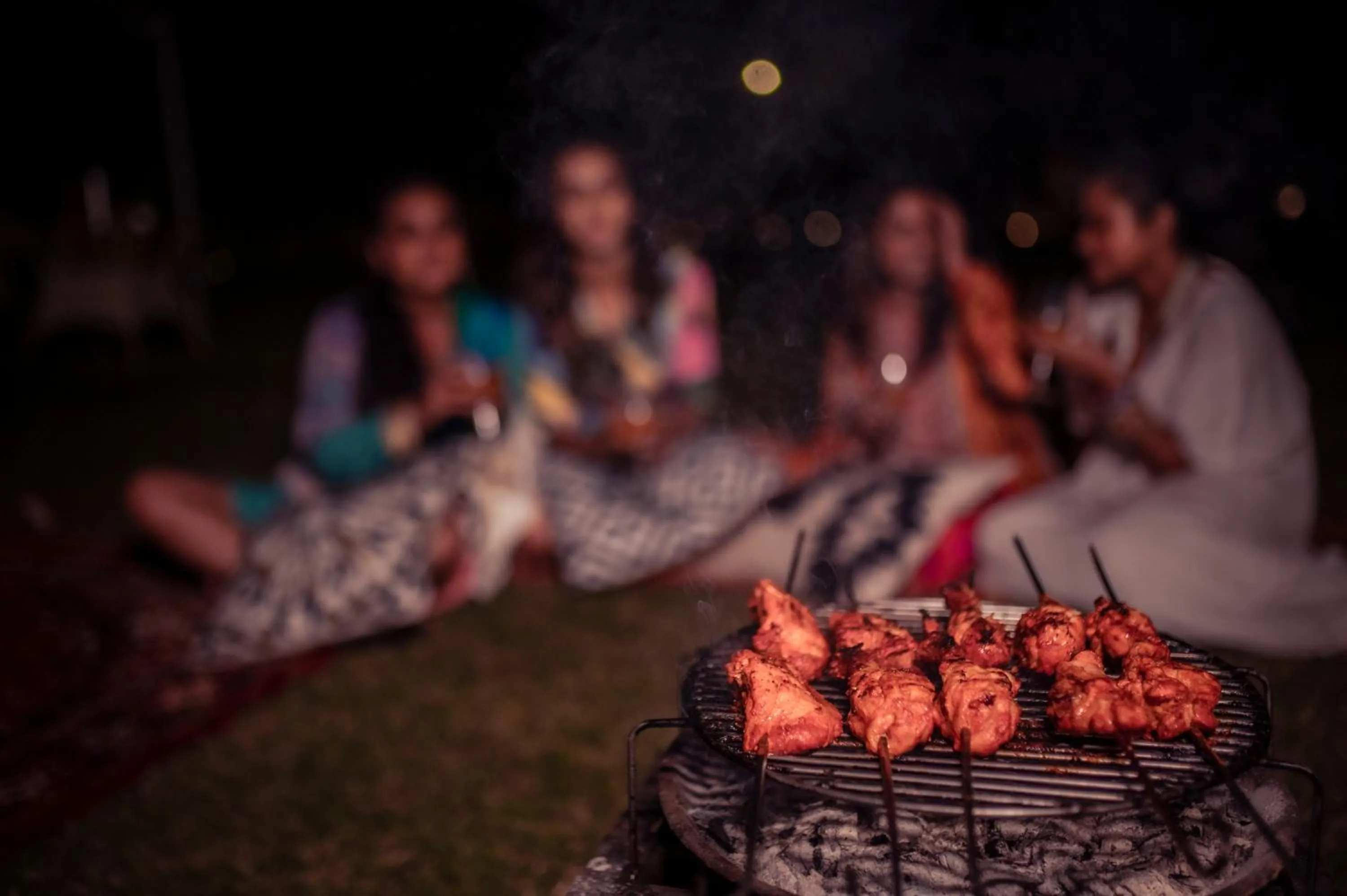 BBQ facilities in Eco Adventure Resorts Khhairabera