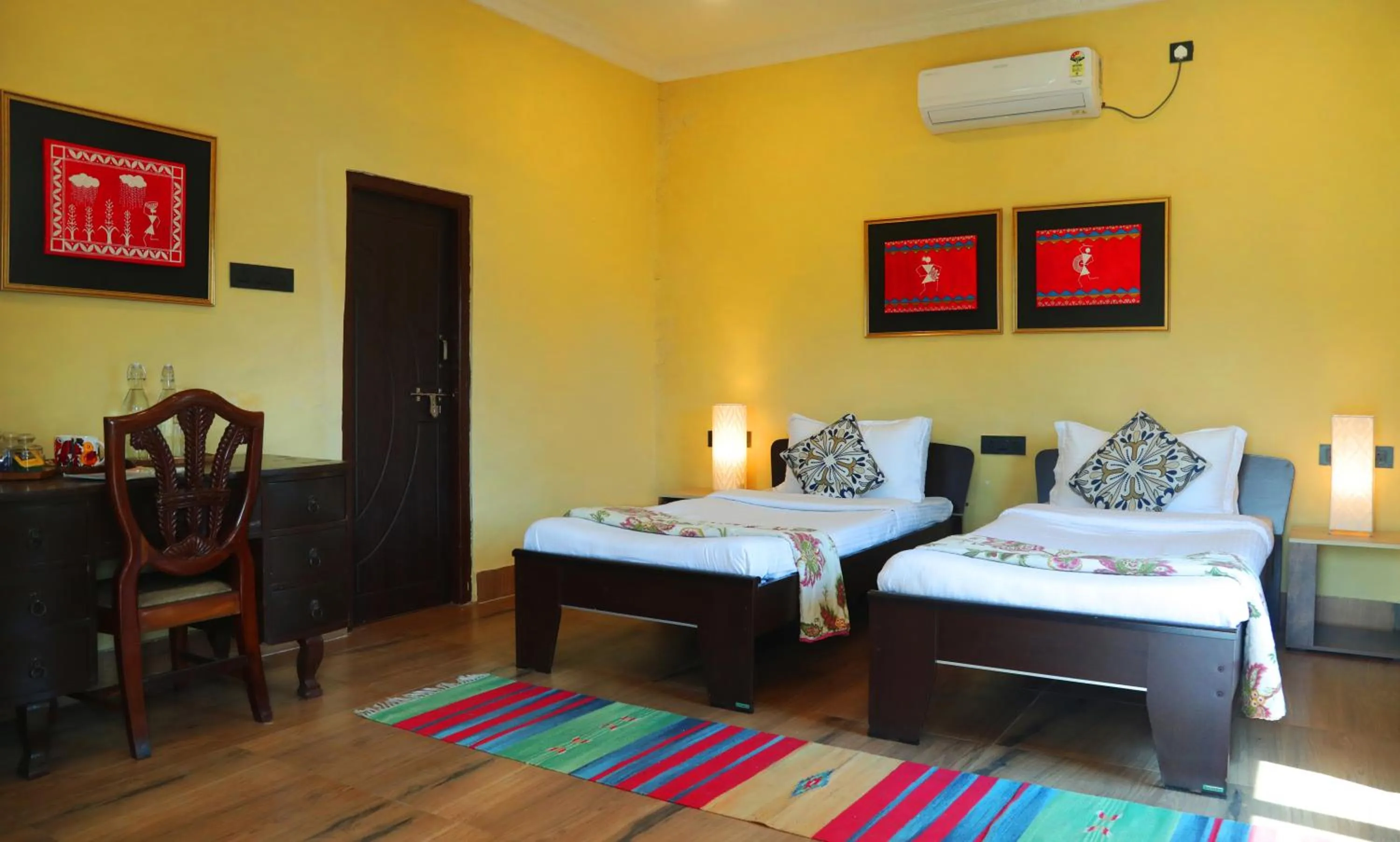 Bed in Eco Adventure Resorts Khhairabera