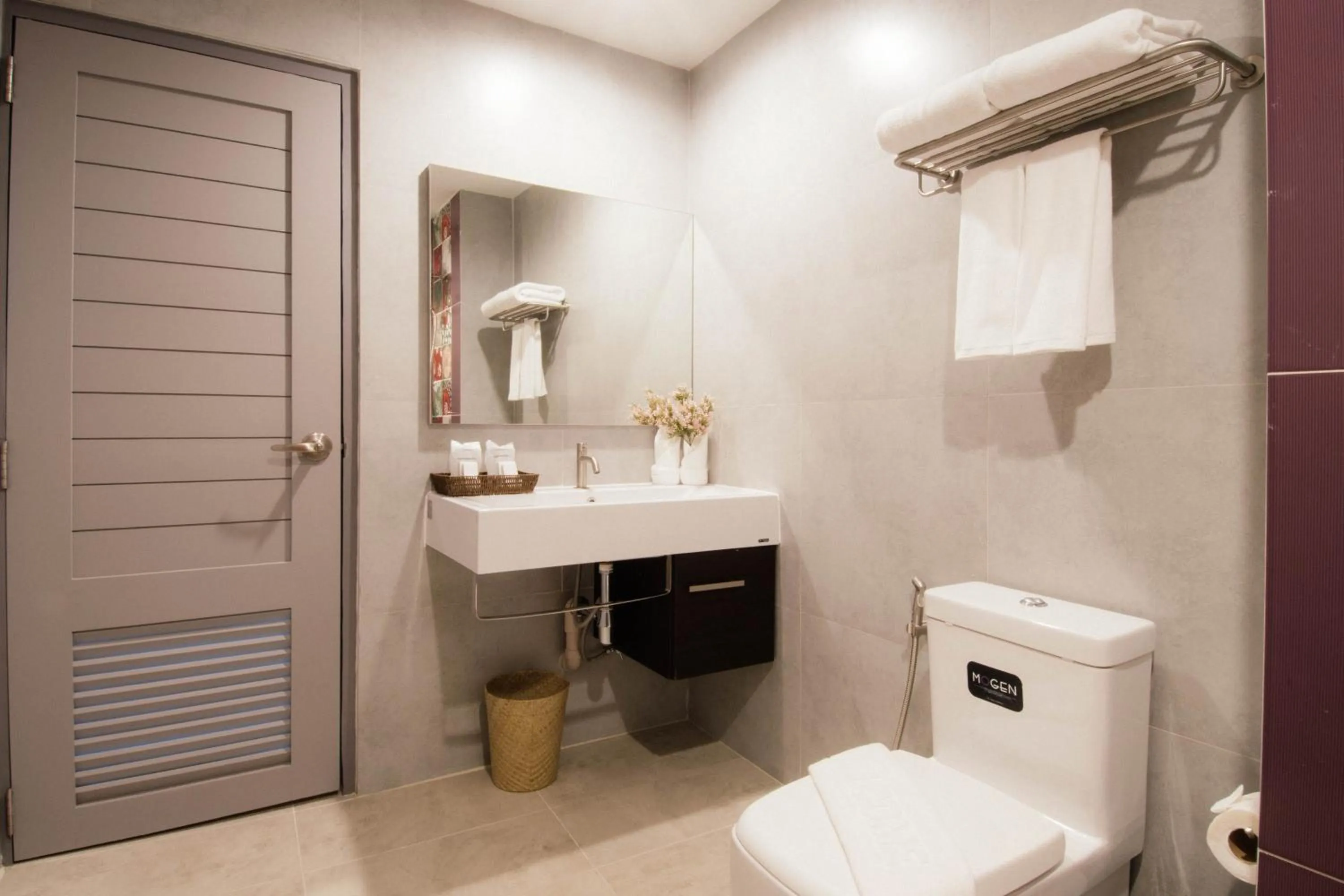 Bathroom in The Pat Hotel