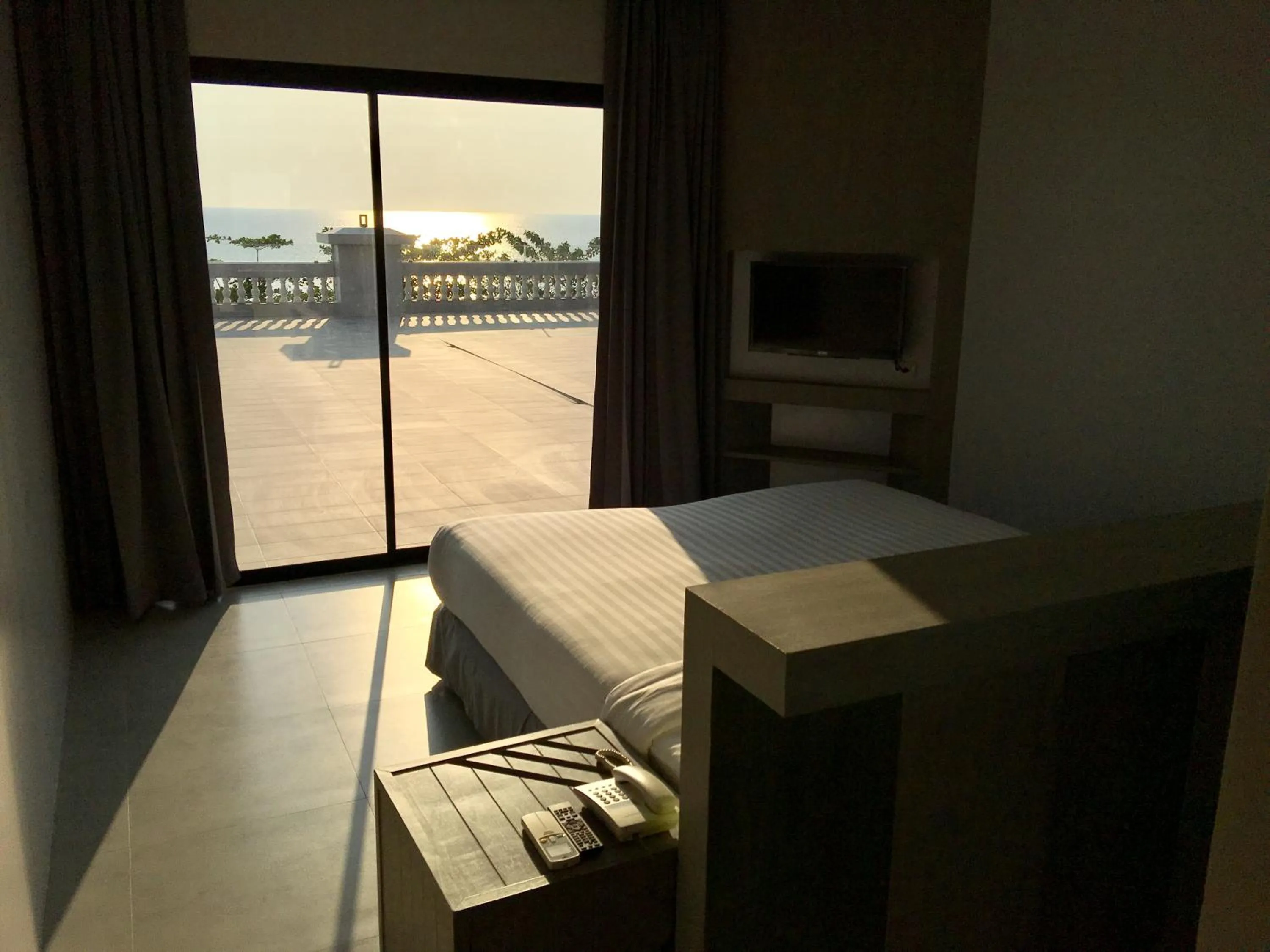 Bedroom in The Pat Hotel