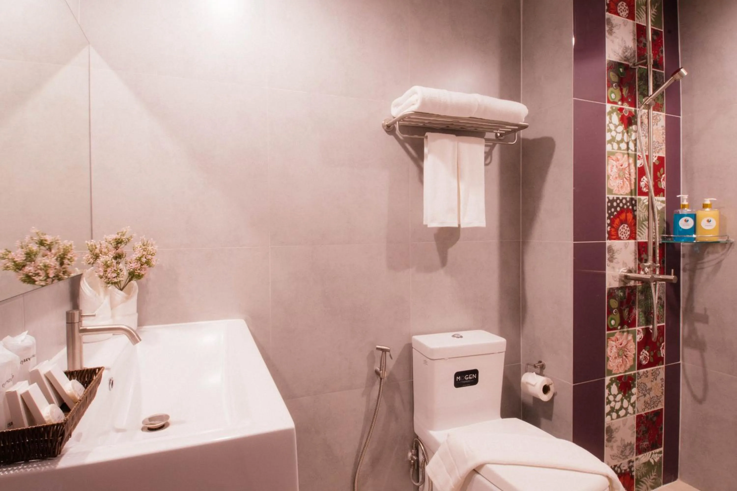 Bathroom in The Pat Hotel