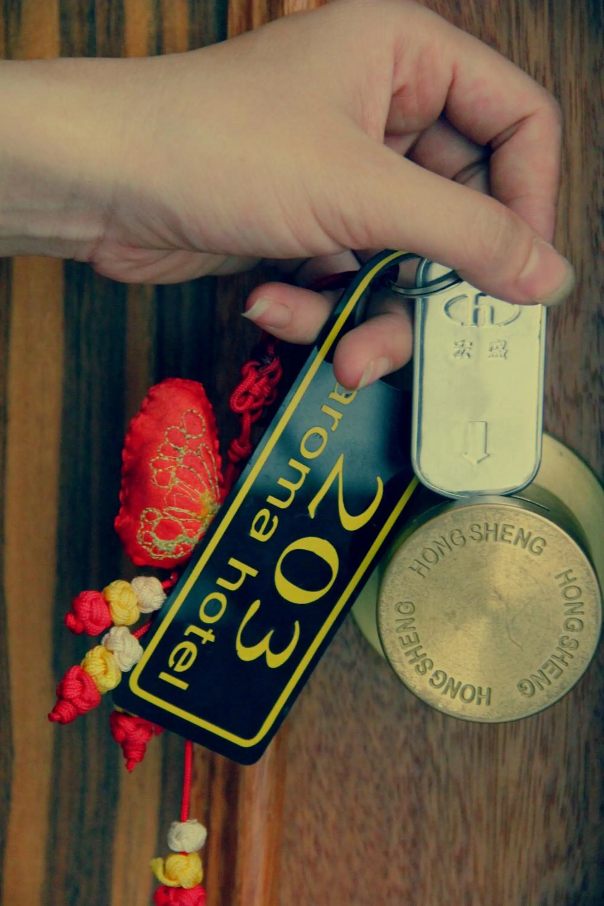 Decorative detail in Sapa Aroma Hotel