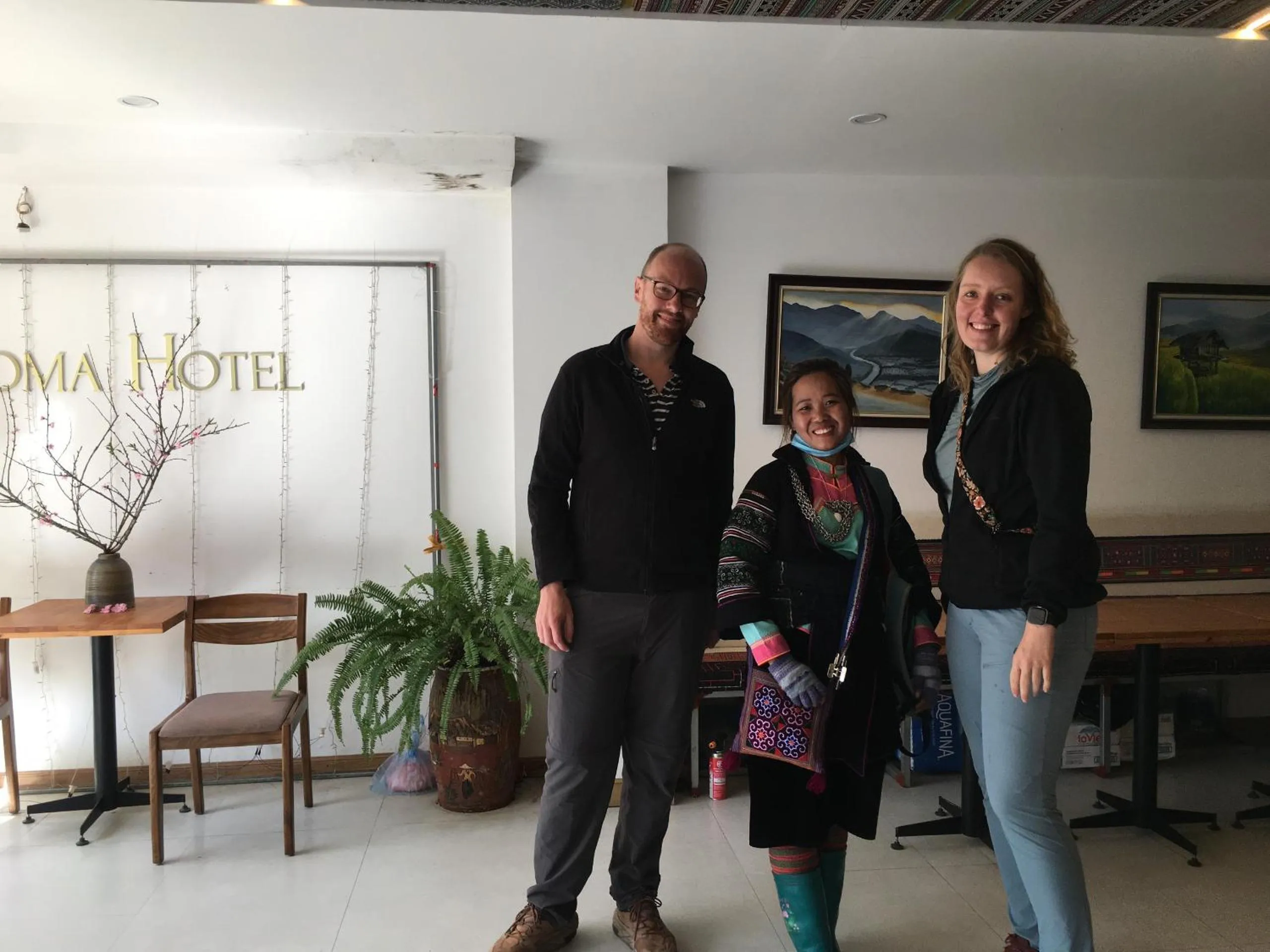 Staff in Sapa Aroma Hotel