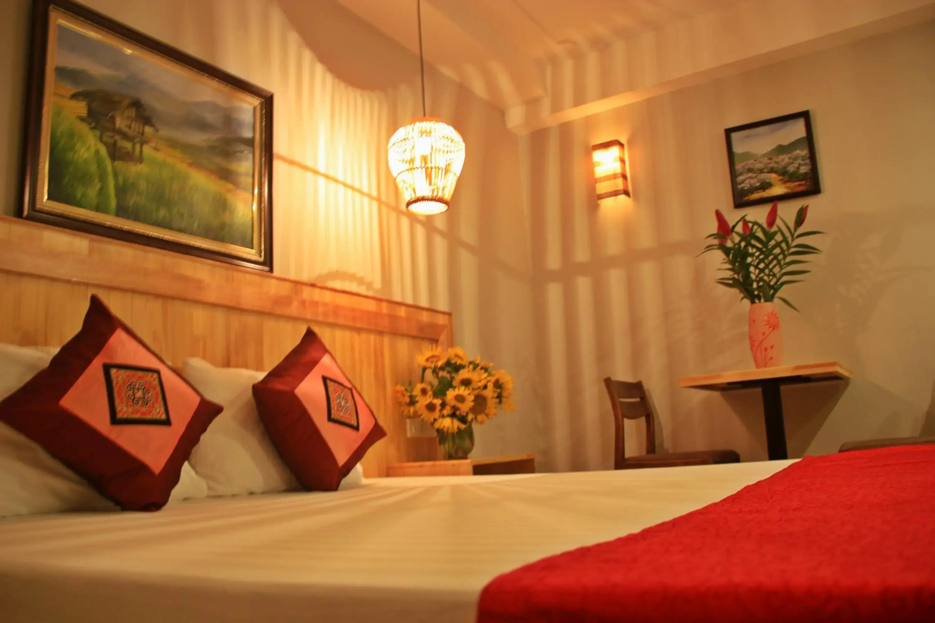 Bedroom, Bed in Sapa Aroma Hotel Bedroom, Bed in Sapa Aroma Hotel