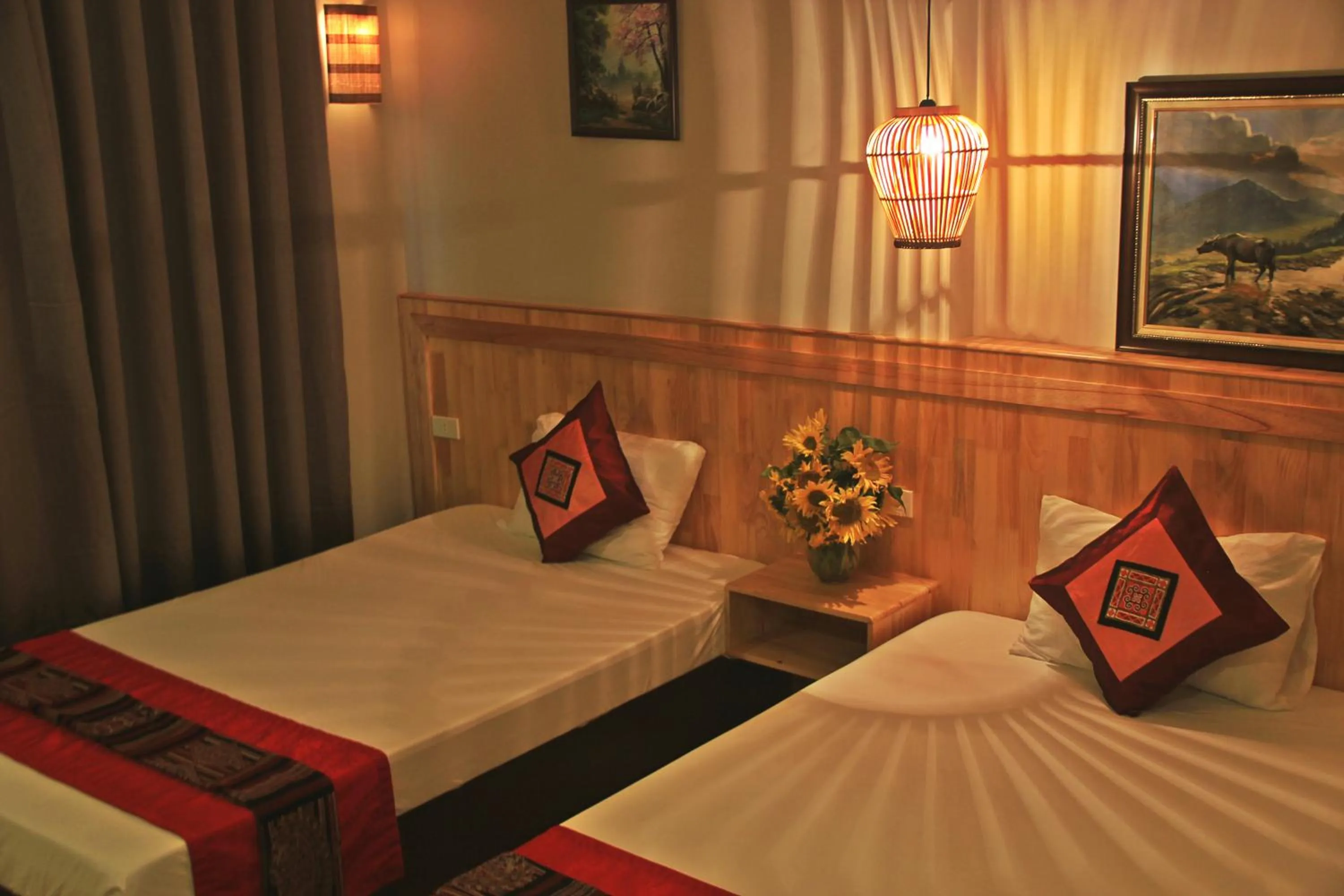 Bedroom, Bed in Sapa Aroma Hotel