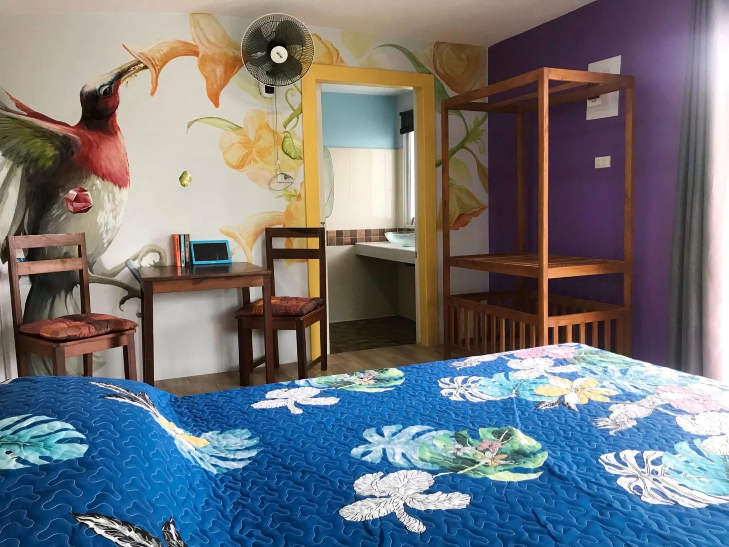 Seating area, Bed in Chill Out Village