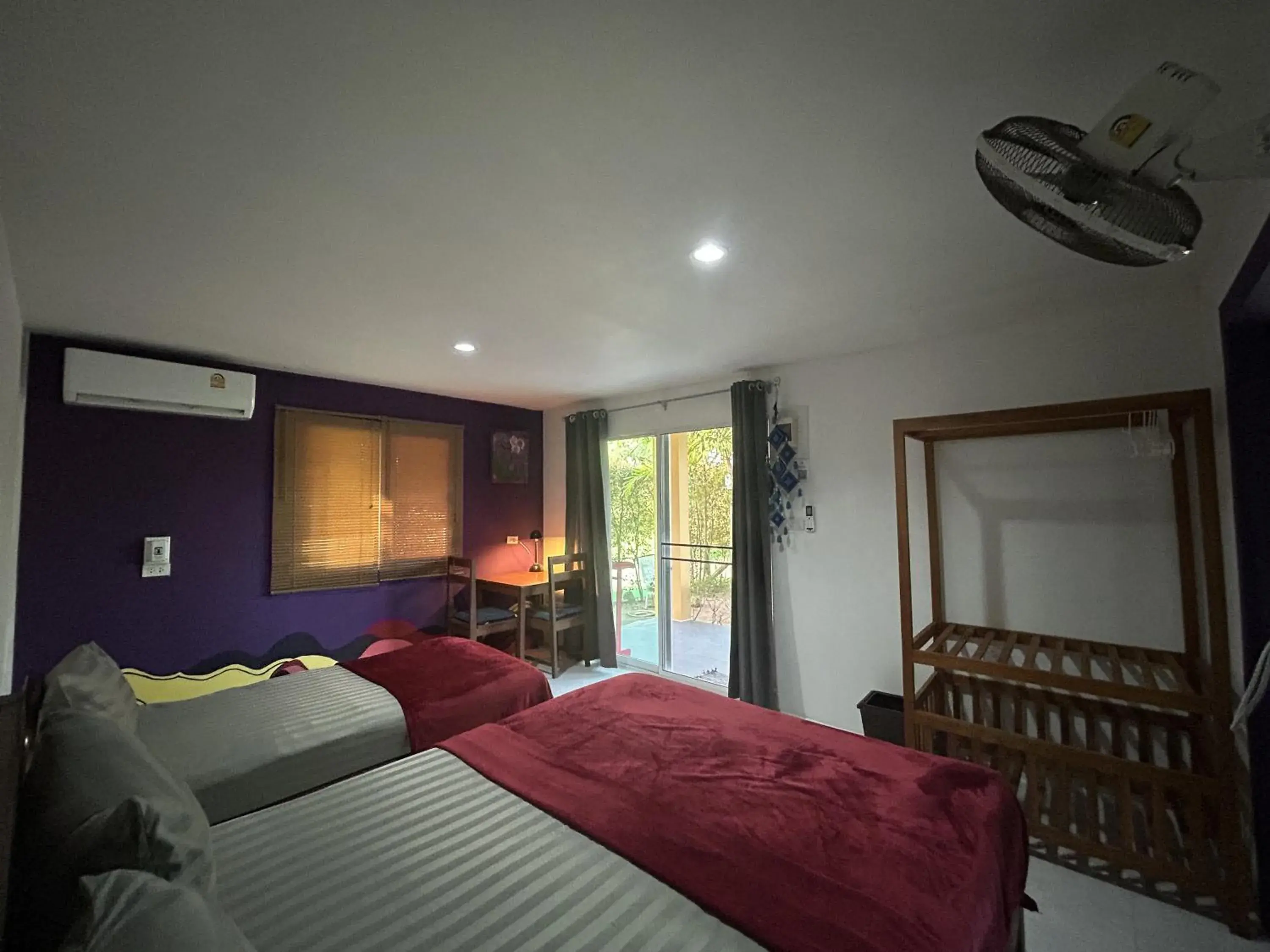 Triple Room with Garden View in Chill Out Village Triple Room with Garden View in Chill Out Village