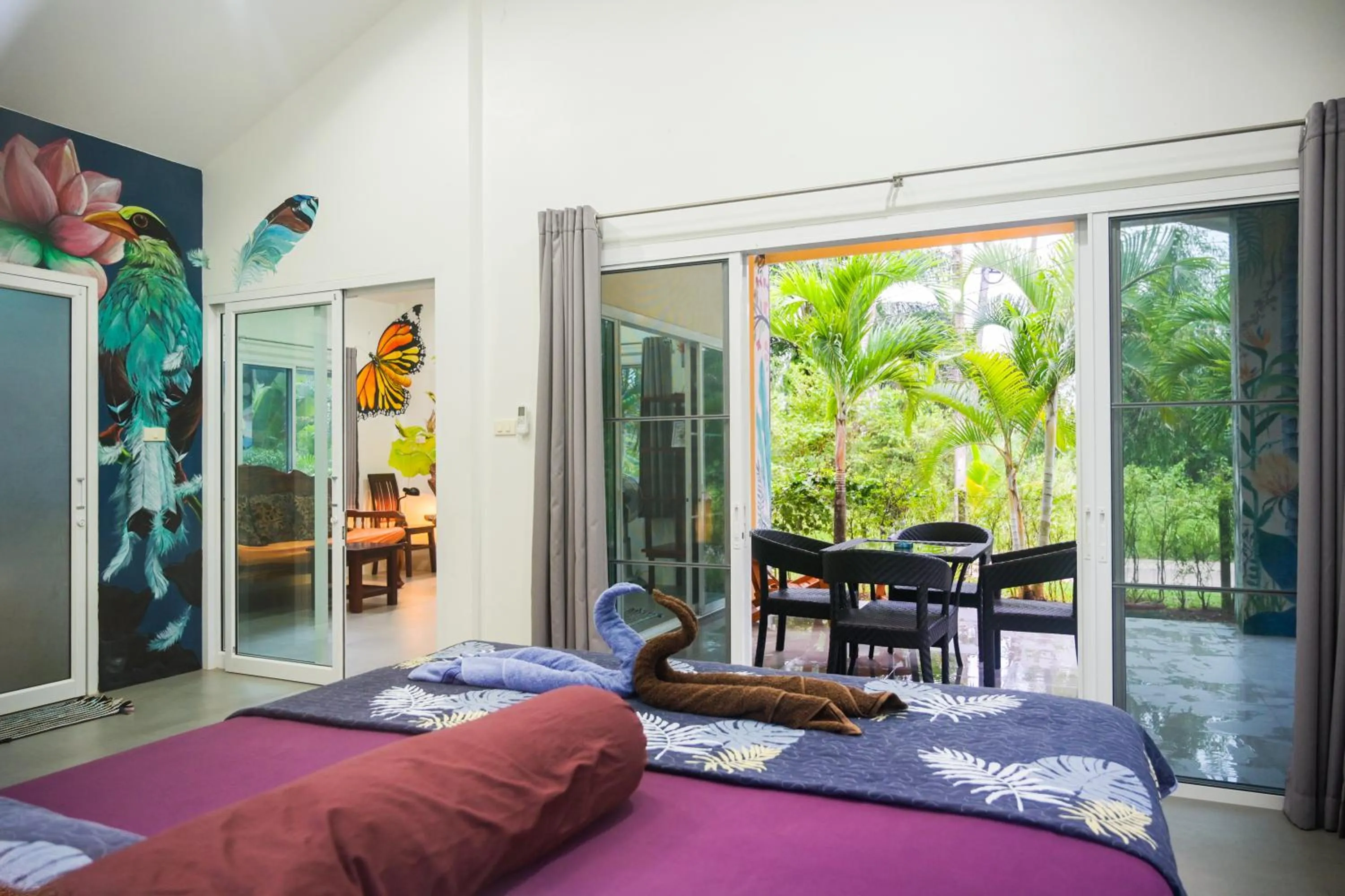 View (from property/room), Bed in Chill Out Village