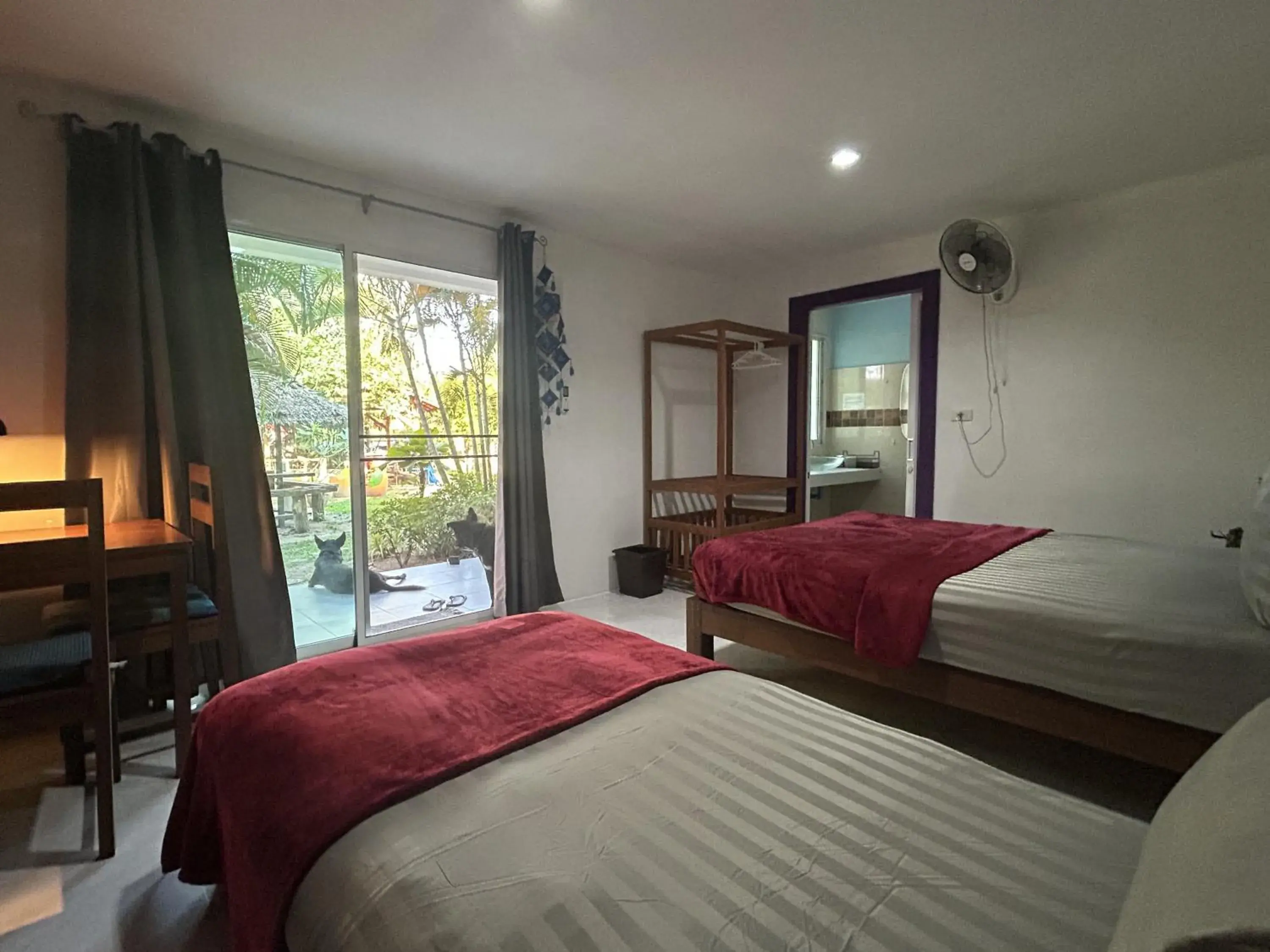 Triple Room with Garden View in Chill Out Village Triple Room with Garden View in Chill Out Village