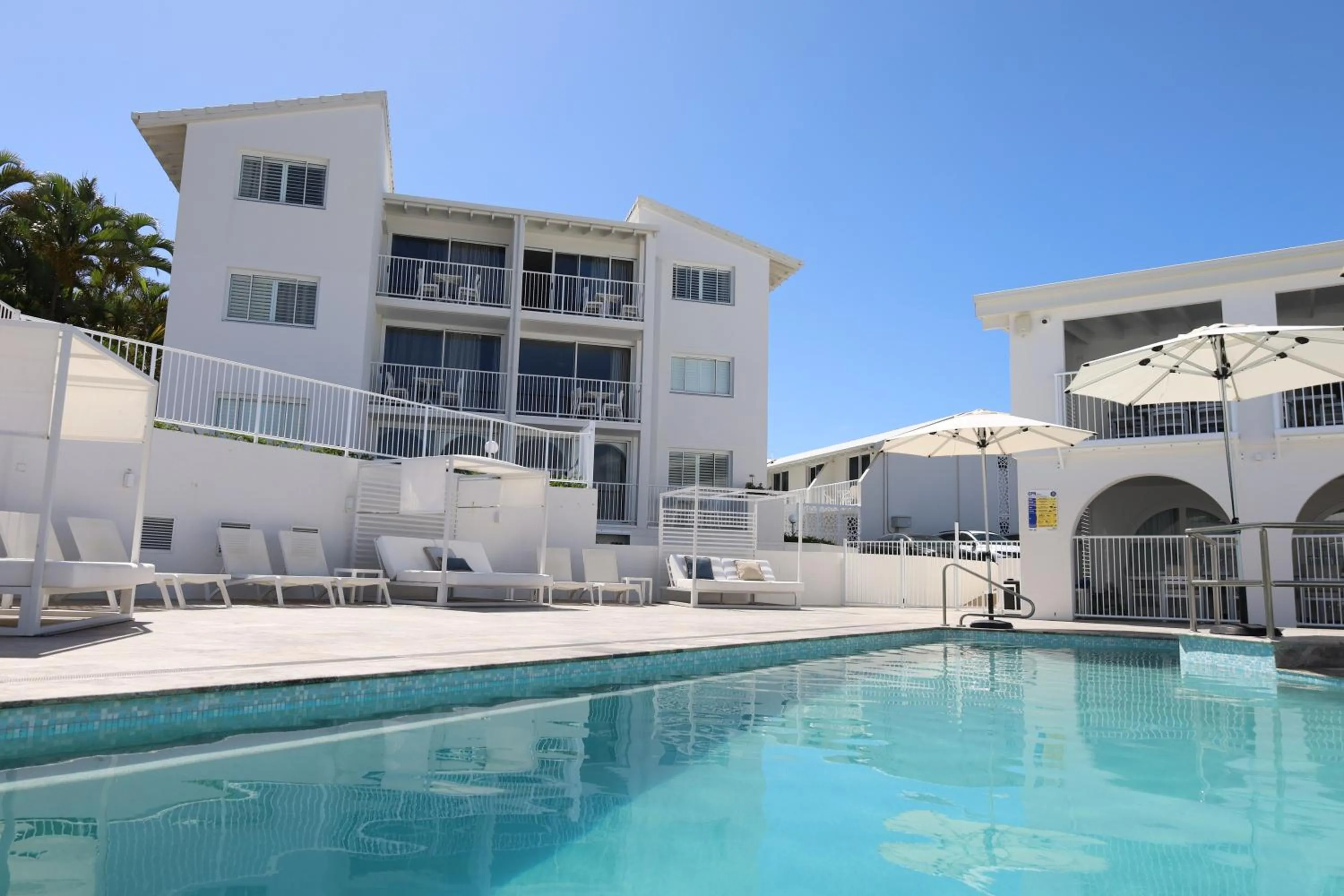 Property building in Don Pancho Beach Resort