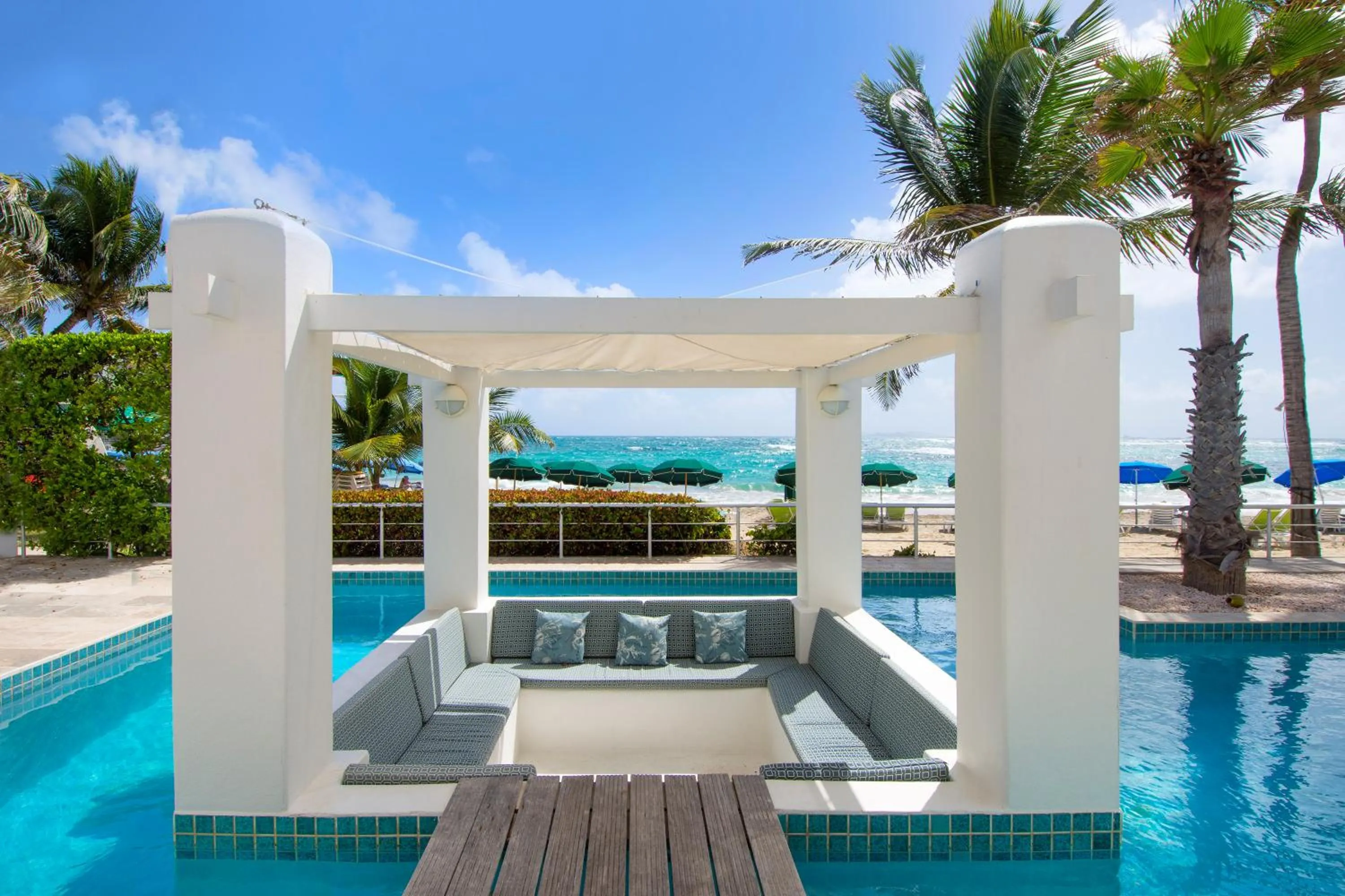 Sea view in Coral Beach Club Villas & Marina