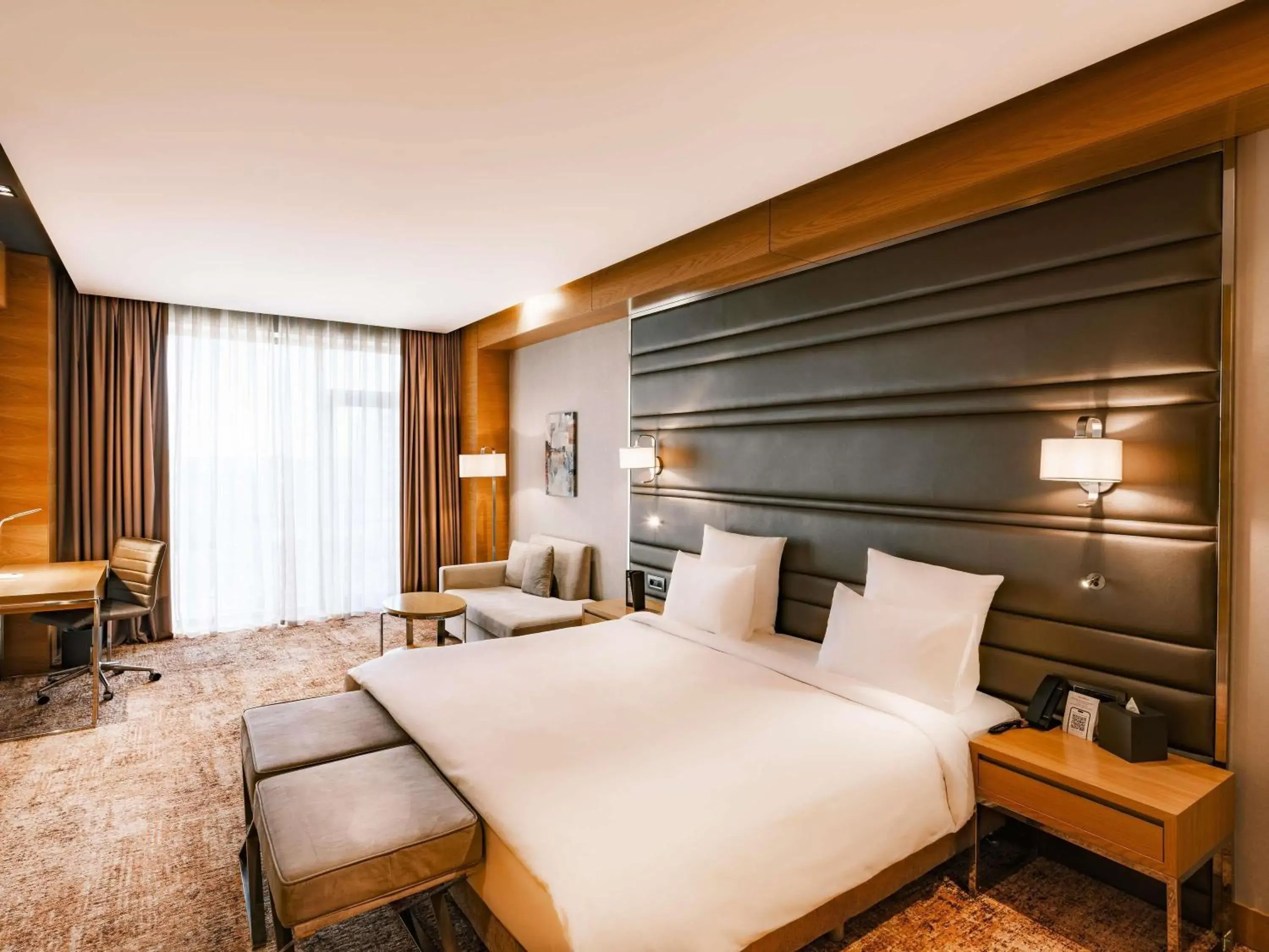 Deluxe King Room in Movenpick Winter Park Baku Deluxe King Room in Movenpick Winter Park Baku