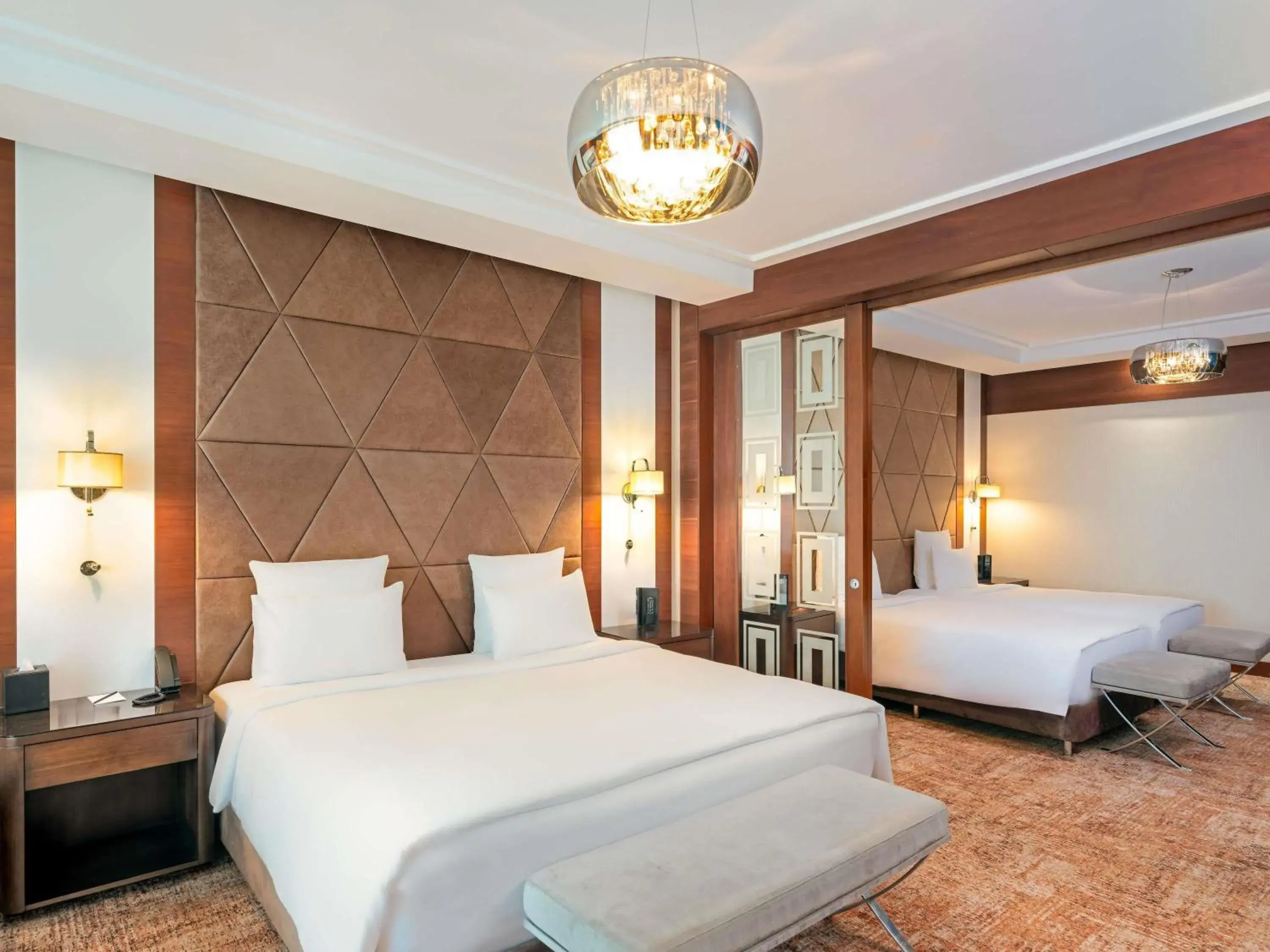 Premium Double Room with Two Single Beds in Movenpick Winter Park Baku Premium Double Room with Two Single Beds in Movenpick Winter Park Baku