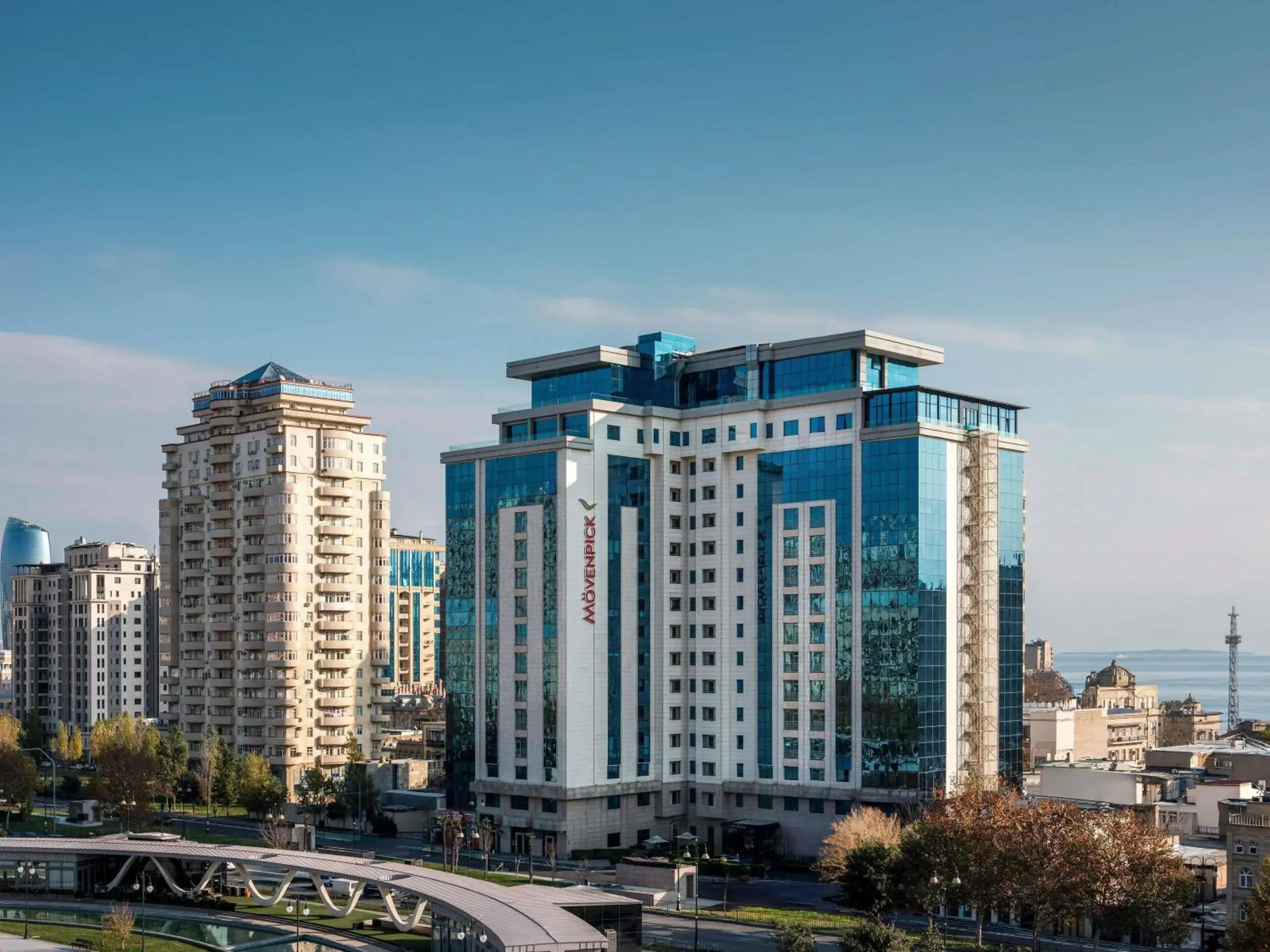 Property building in Movenpick Winter Park Baku Property building in Movenpick Winter Park Baku