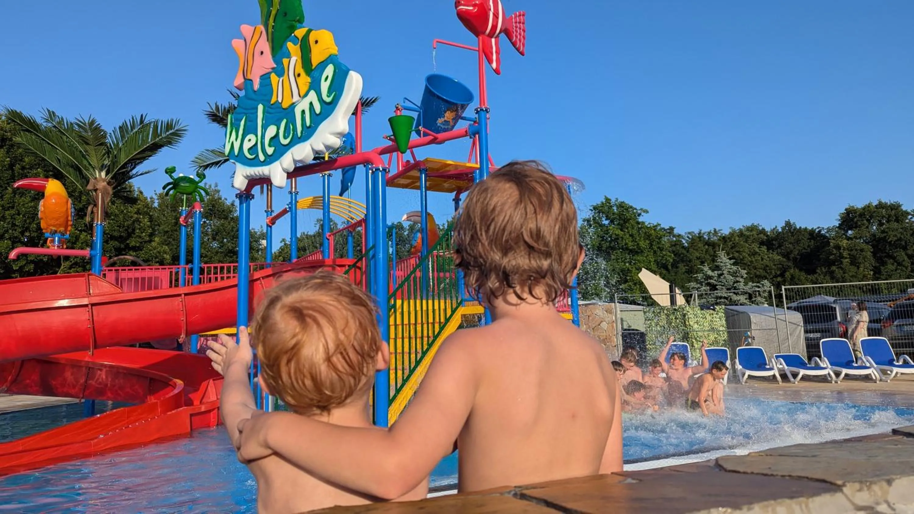 Aqua park in Eurocamp Spreewaldtor