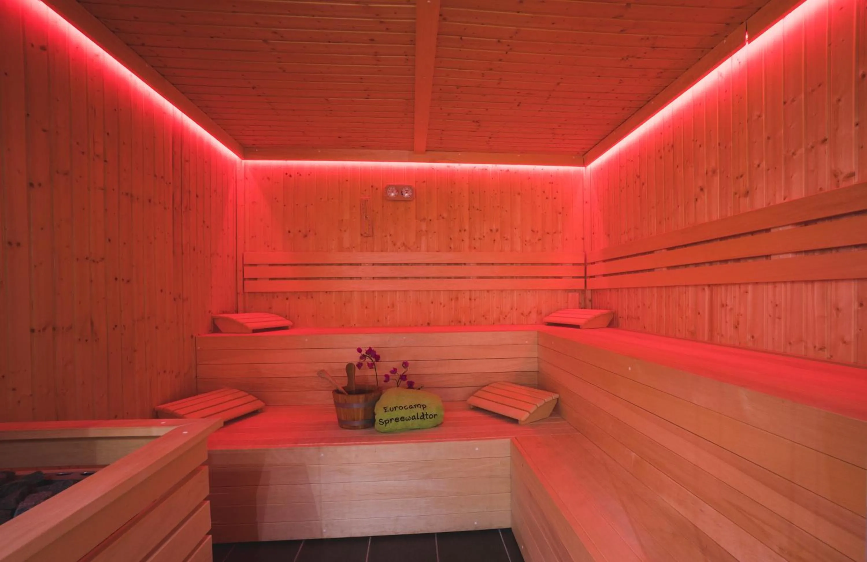 Sauna in Eurocamp Spreewaldtor