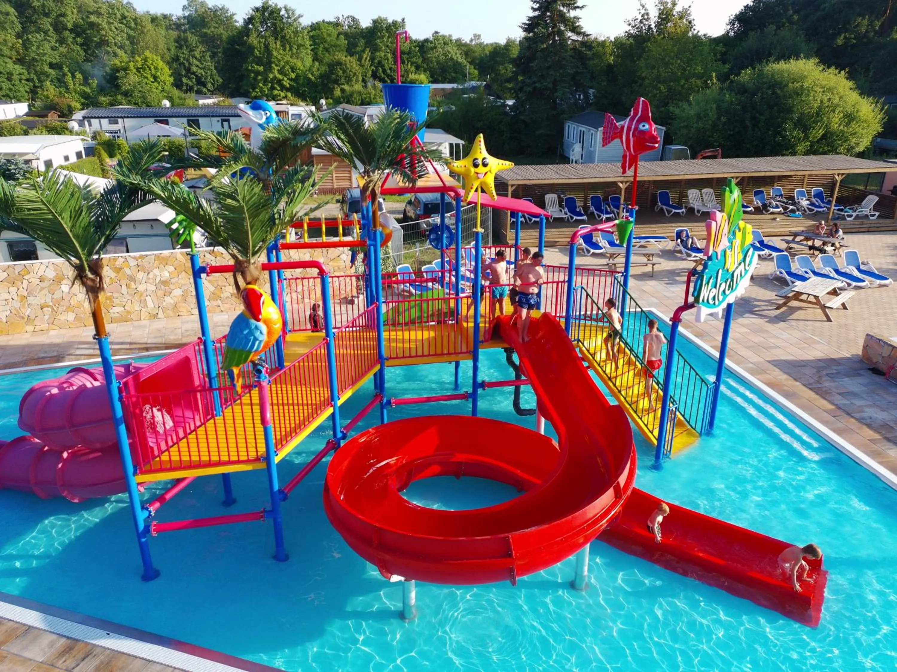Aqua park in Eurocamp Spreewaldtor