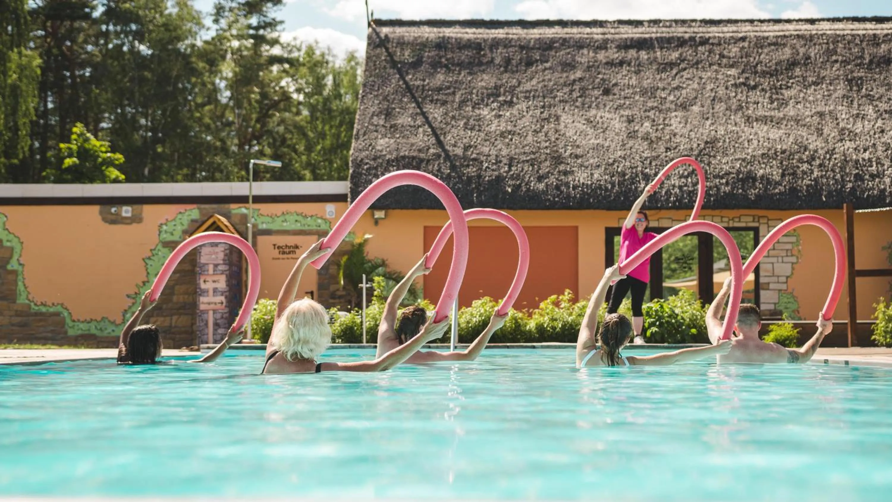 Swimming pool in Eurocamp Spreewaldtor