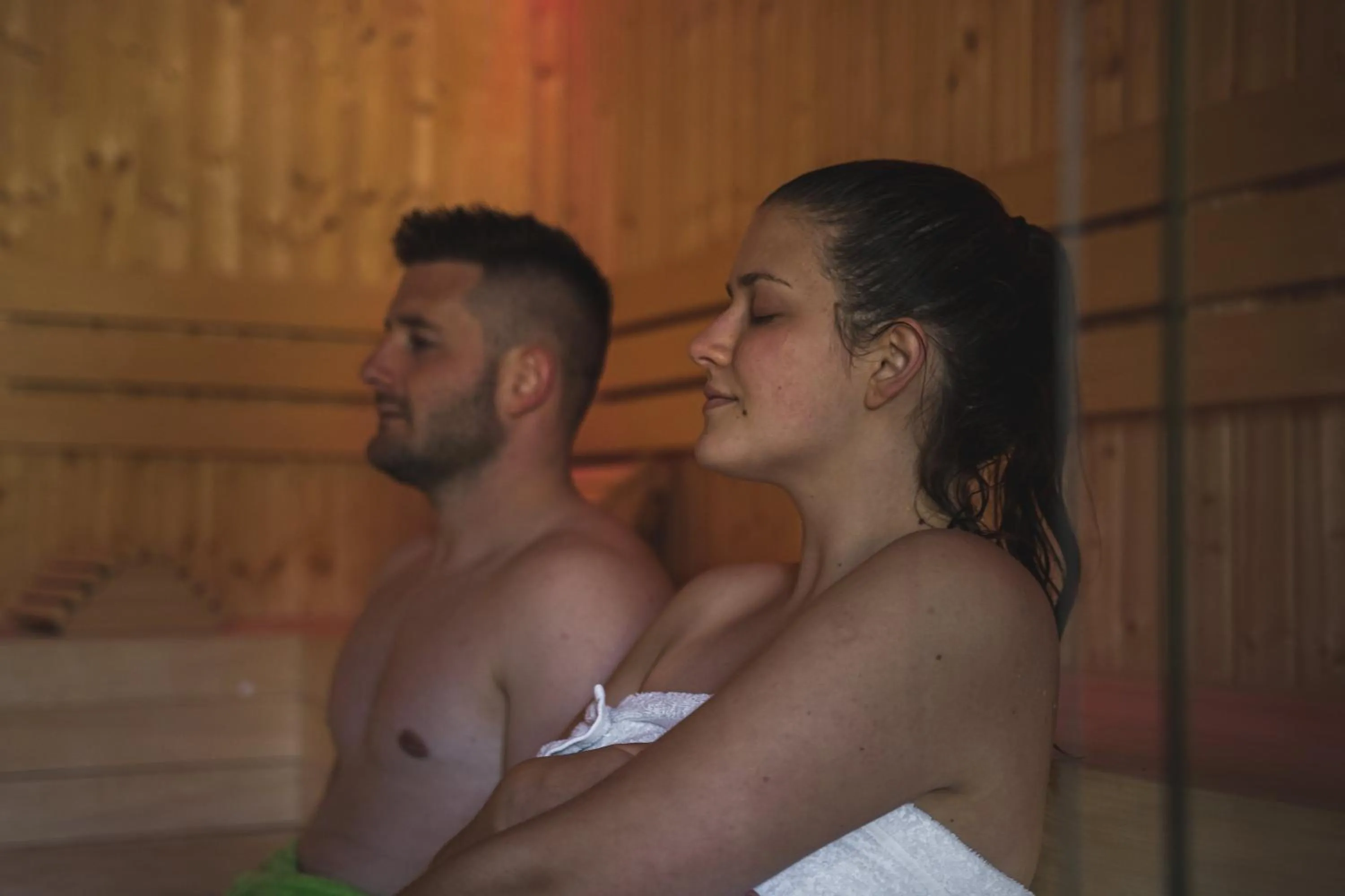 Sauna in Eurocamp Spreewaldtor