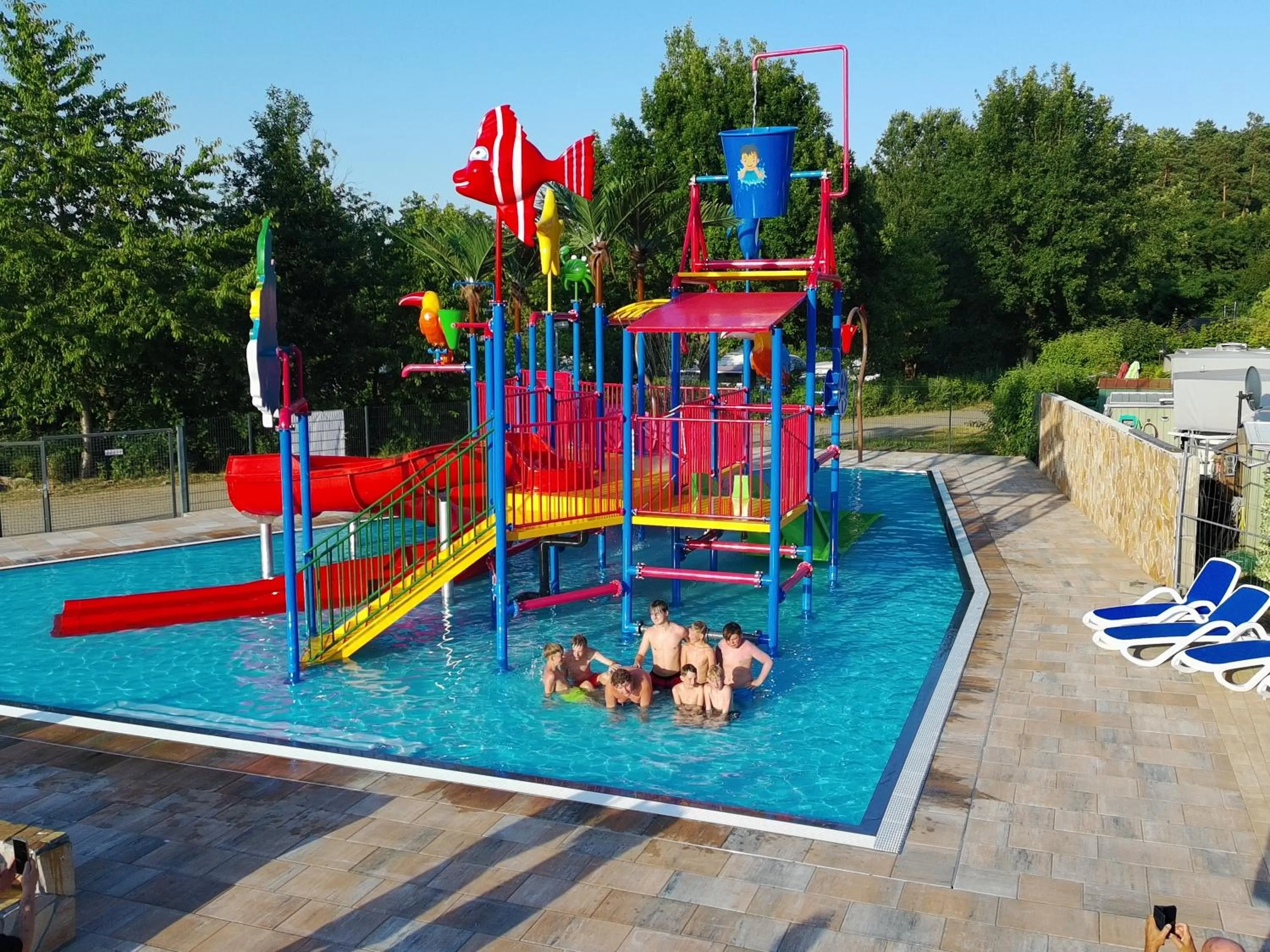 Aqua park in Eurocamp Spreewaldtor