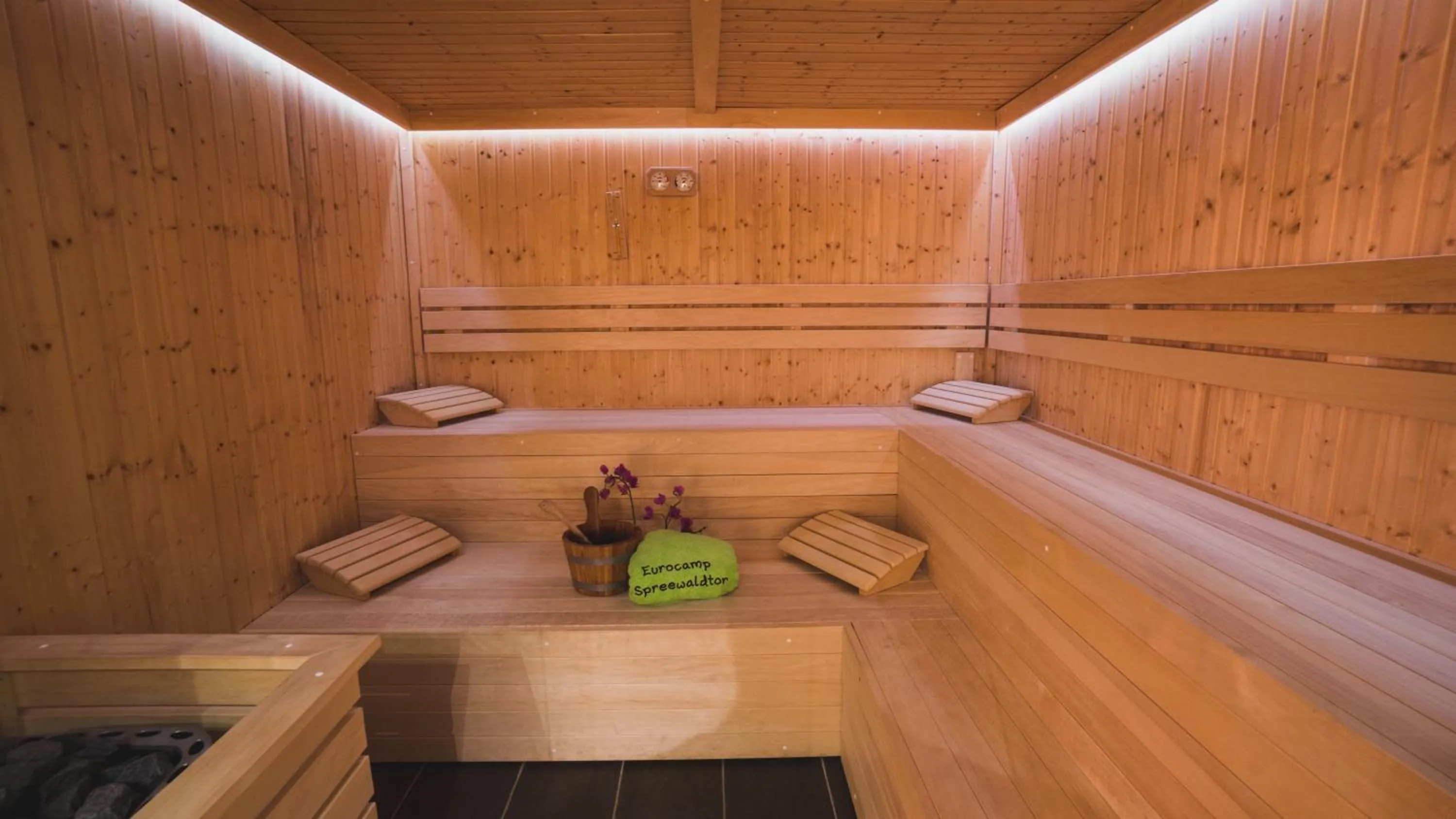 Sauna in Eurocamp Spreewaldtor