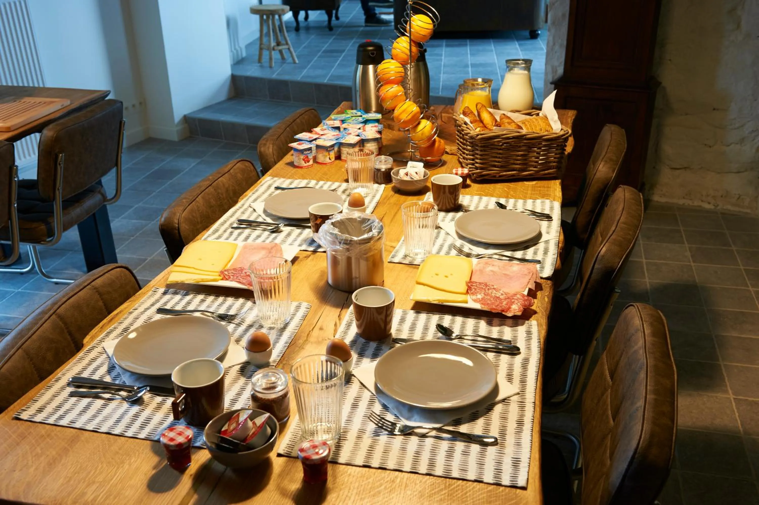 Restaurant/places to eat in B&B Barvaux, Durbuy