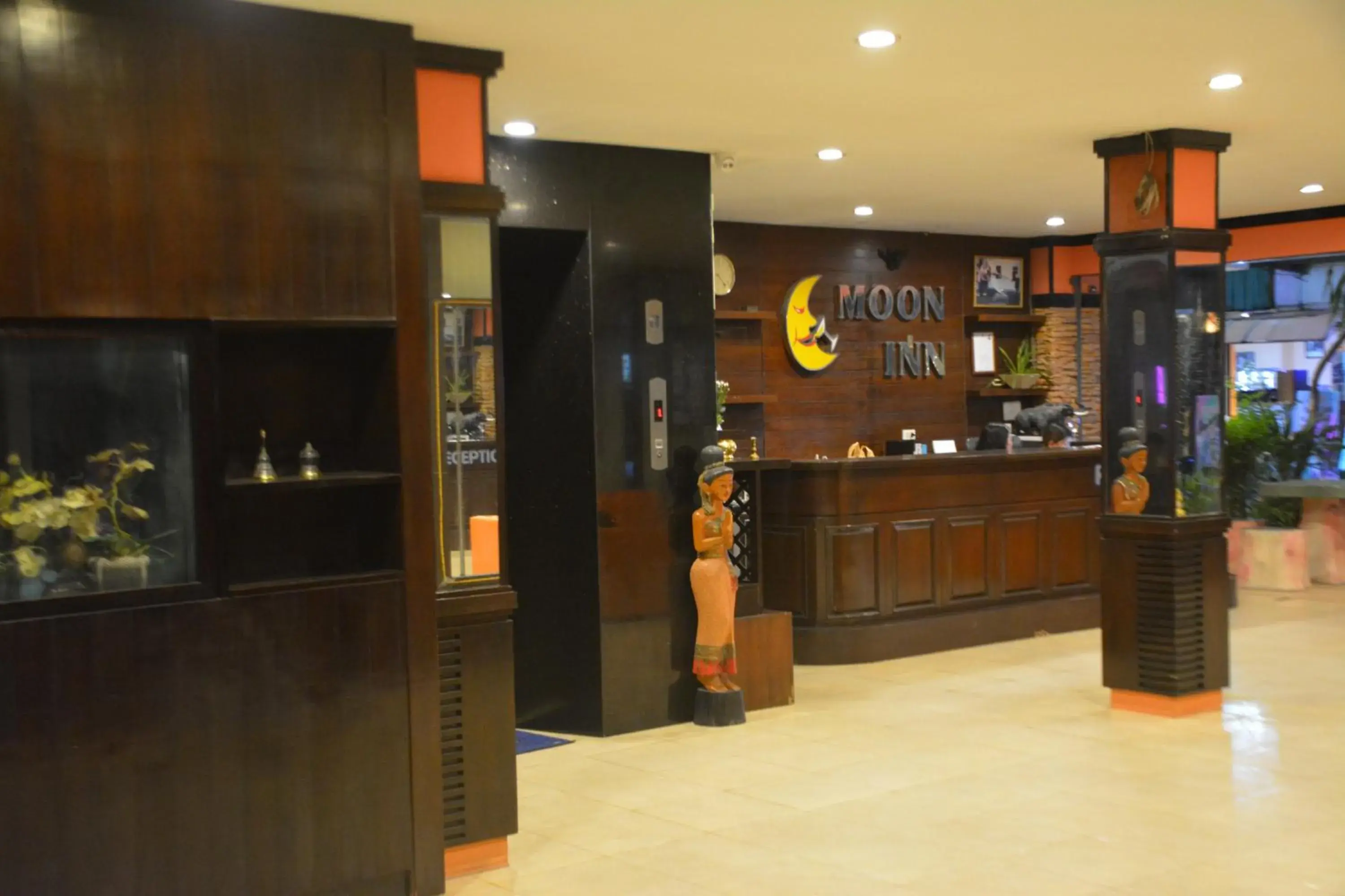 Lobby or reception in Patong Moon Inn Residence Lobby or reception in Patong Moon Inn Residence