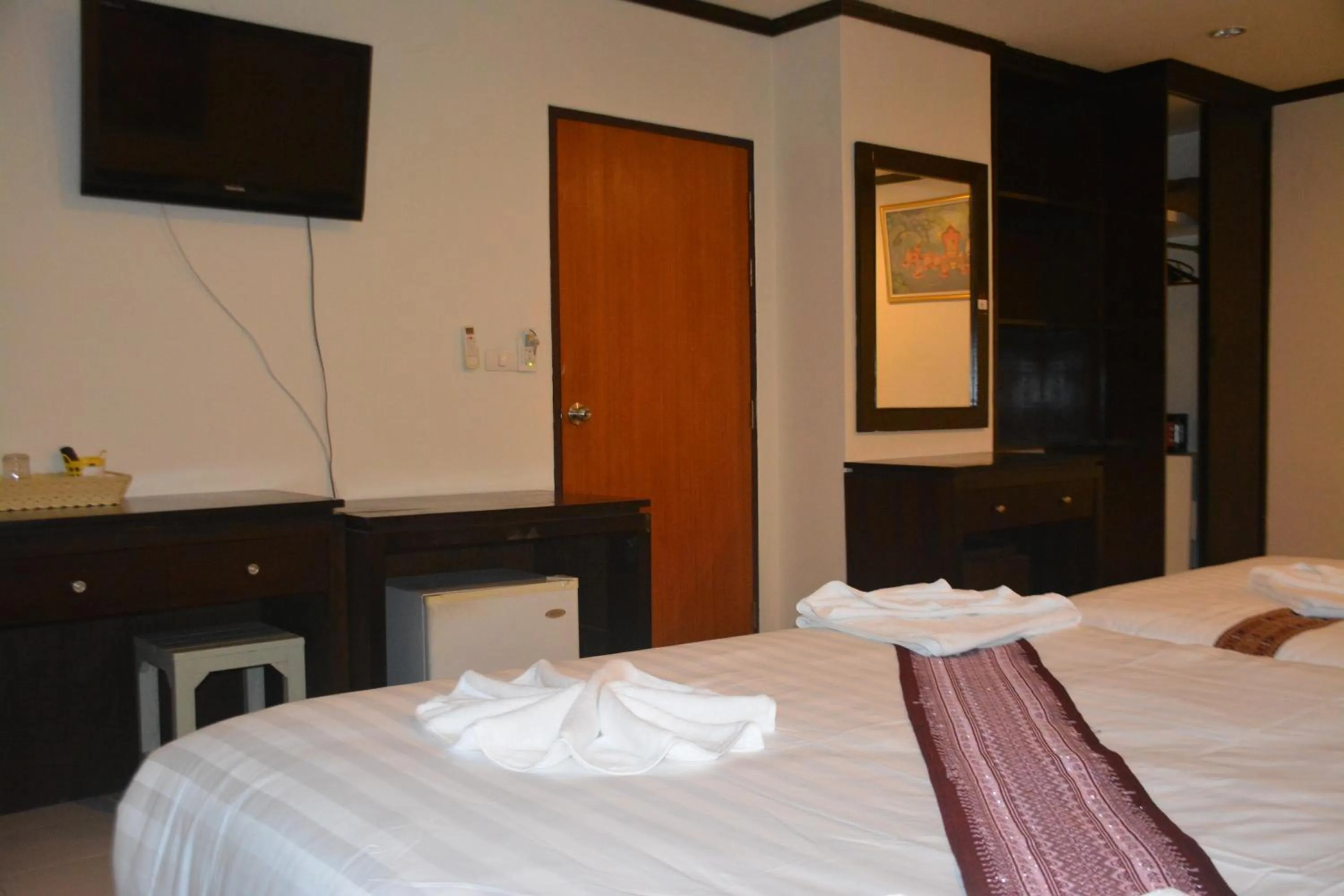 TV and multimedia, Bed in Patong Moon Inn Residence