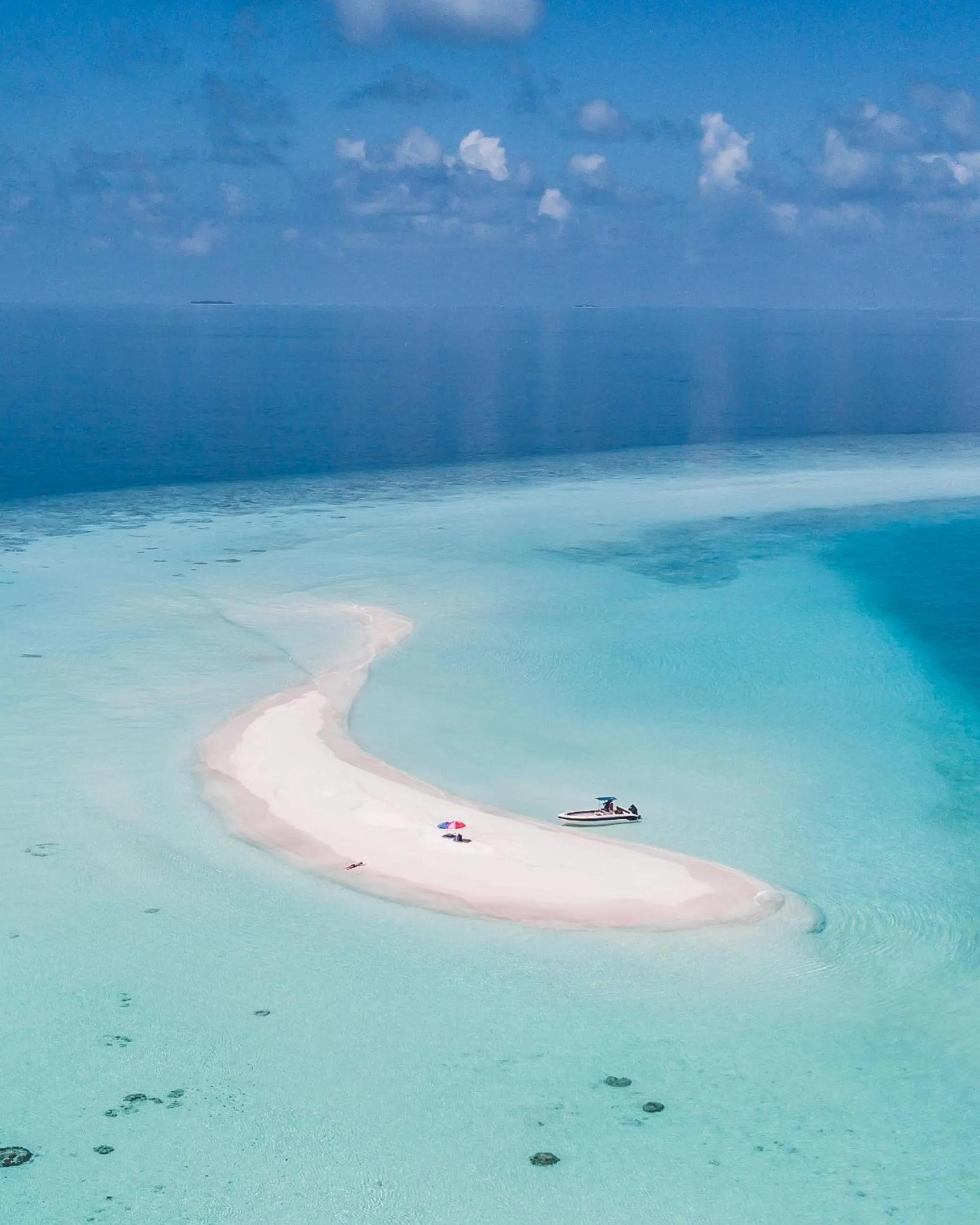 Bird's eye view in West Sands