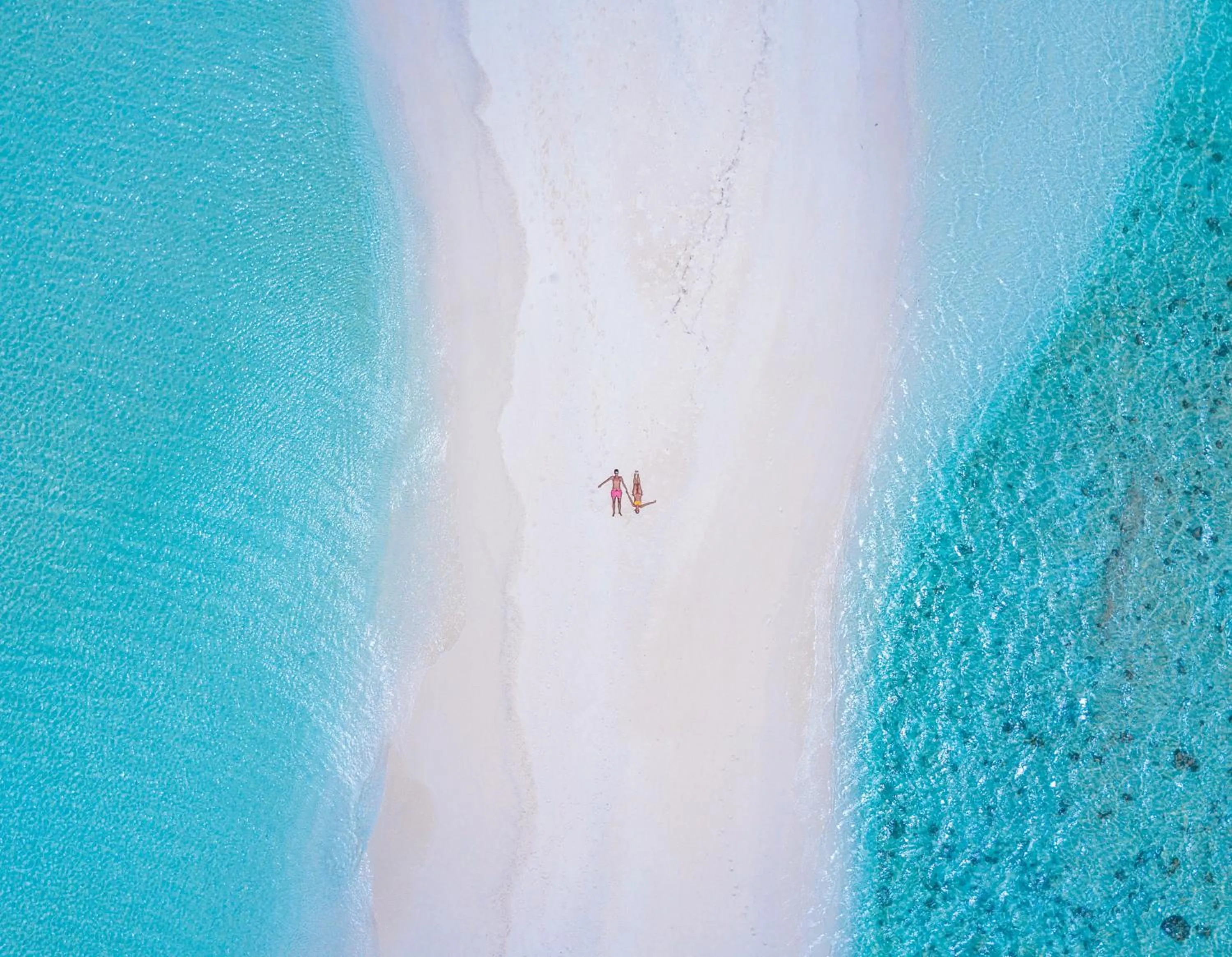 Bird's eye view in West Sands