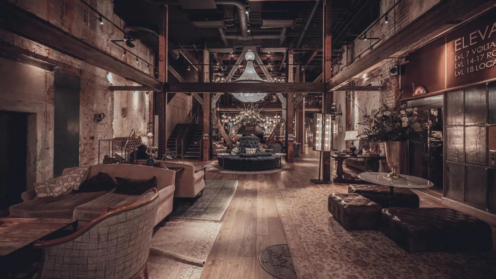 Lobby or reception in Steam Hotel