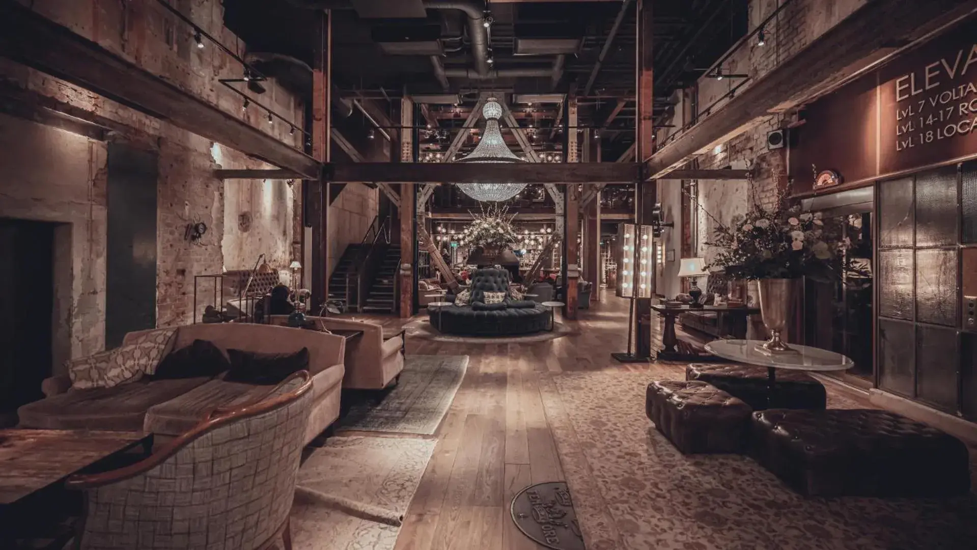 Lobby or reception in Steam Hotel Lobby or reception in Steam Hotel