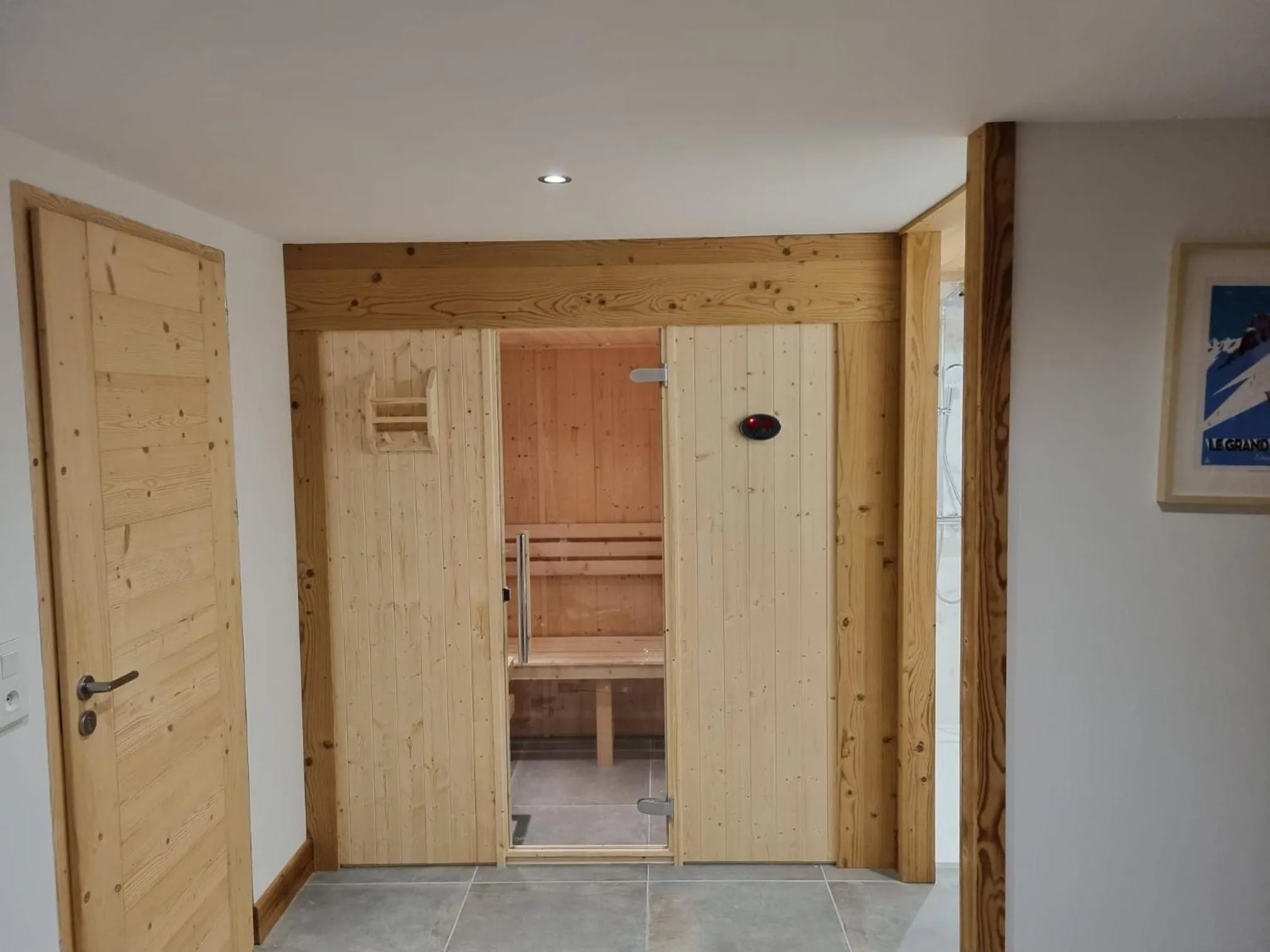 Sauna in Chalet Soleya
