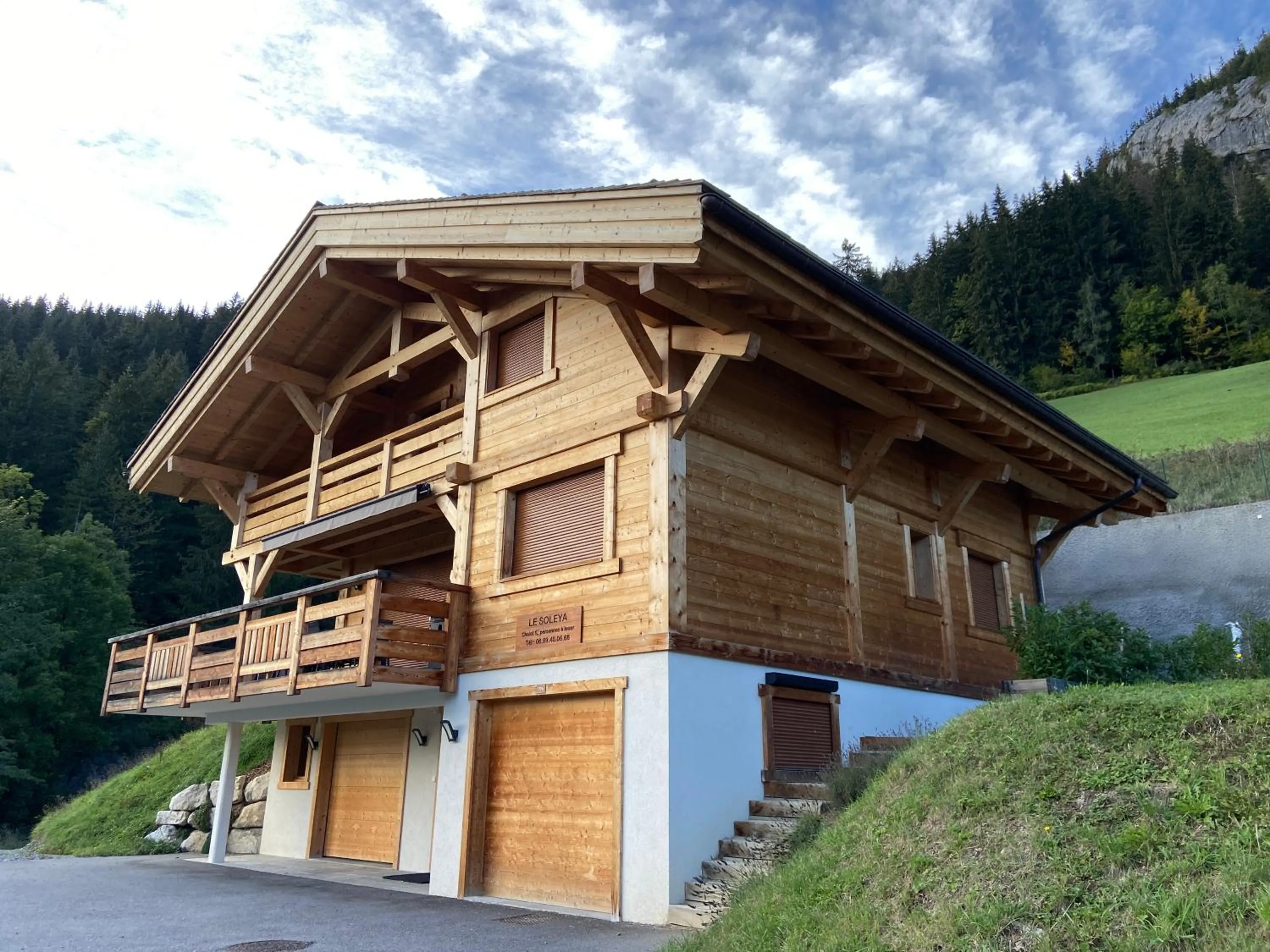 Property building in Chalet Soleya