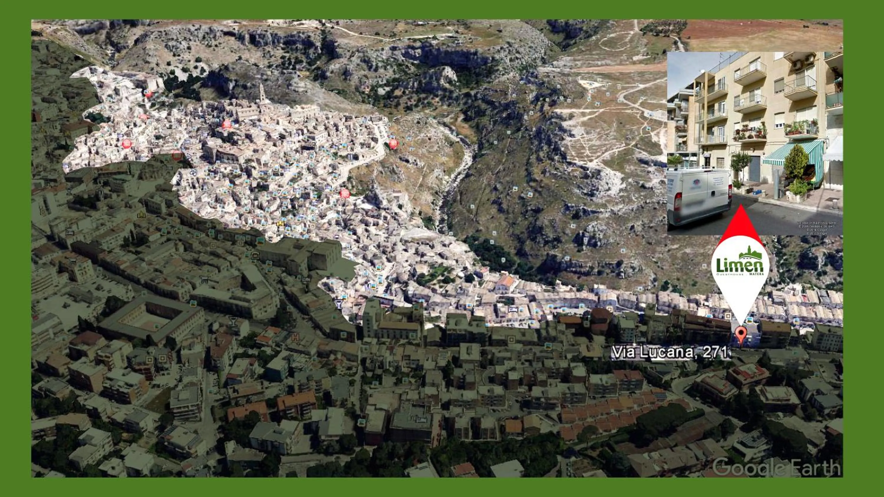 Nearby landmark in Limen Matera Guesthouse