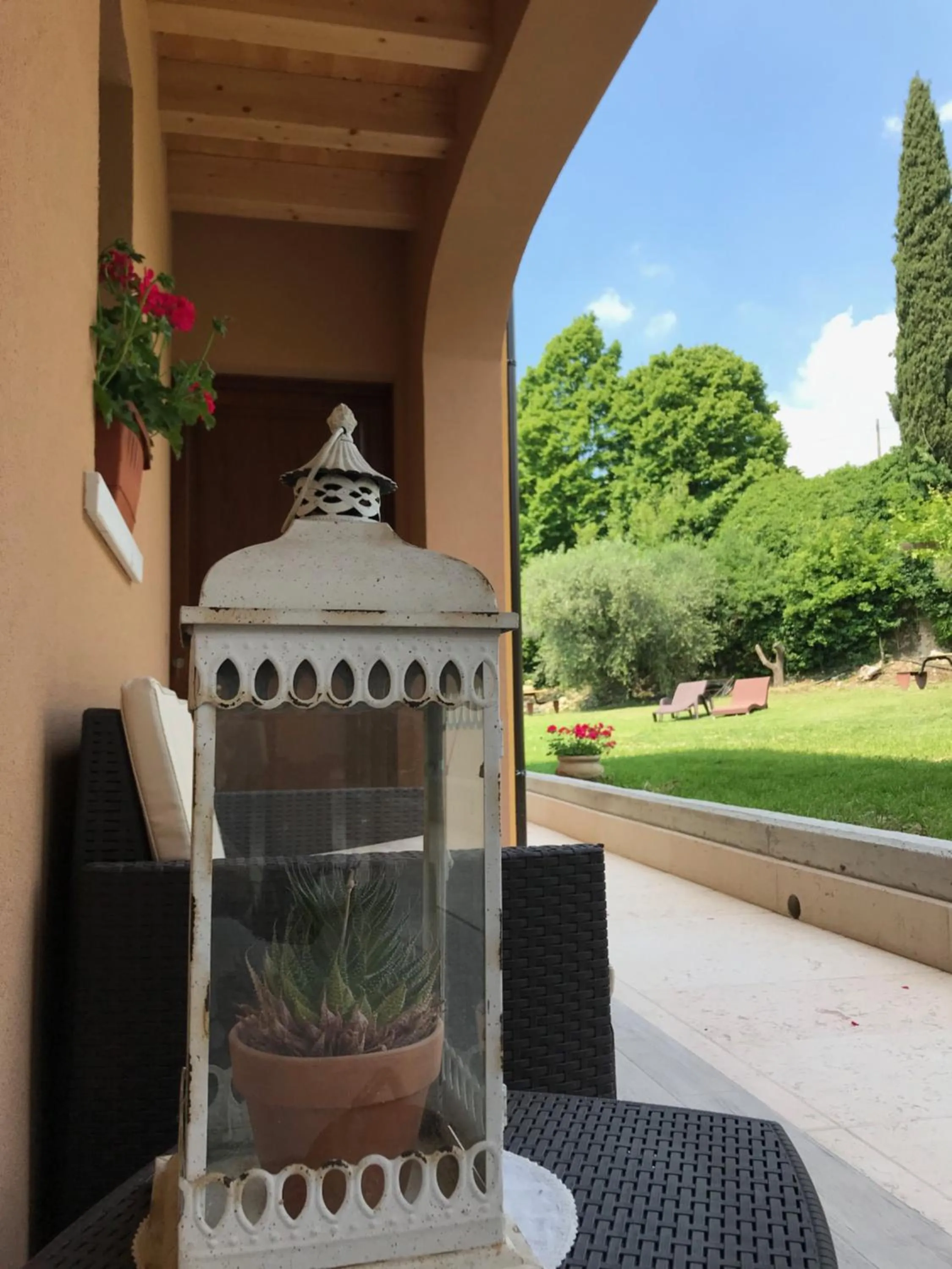 Garden in Agriturismo B&B Le Casette sul Garda