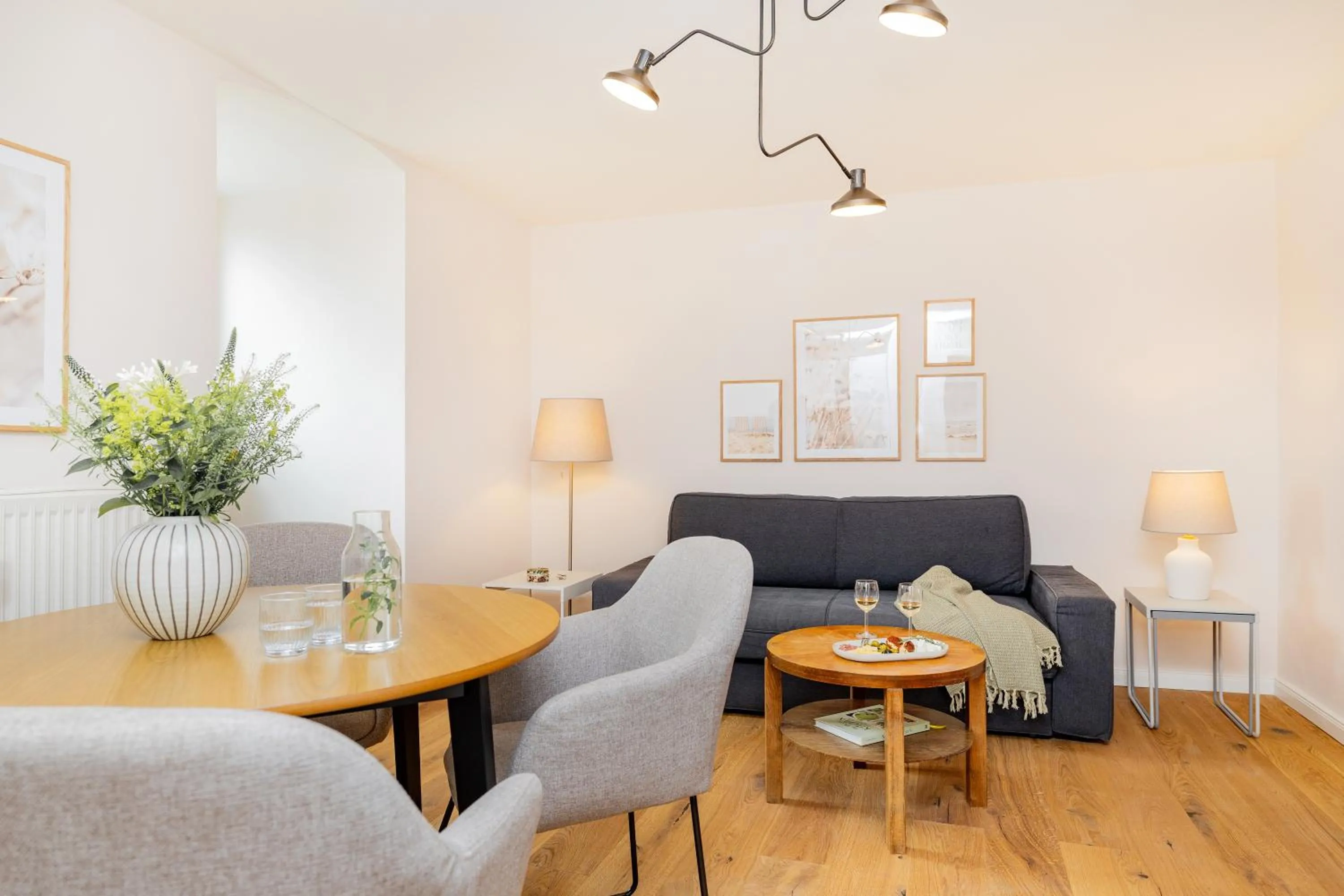 Living room in Apartments am Bahnhof