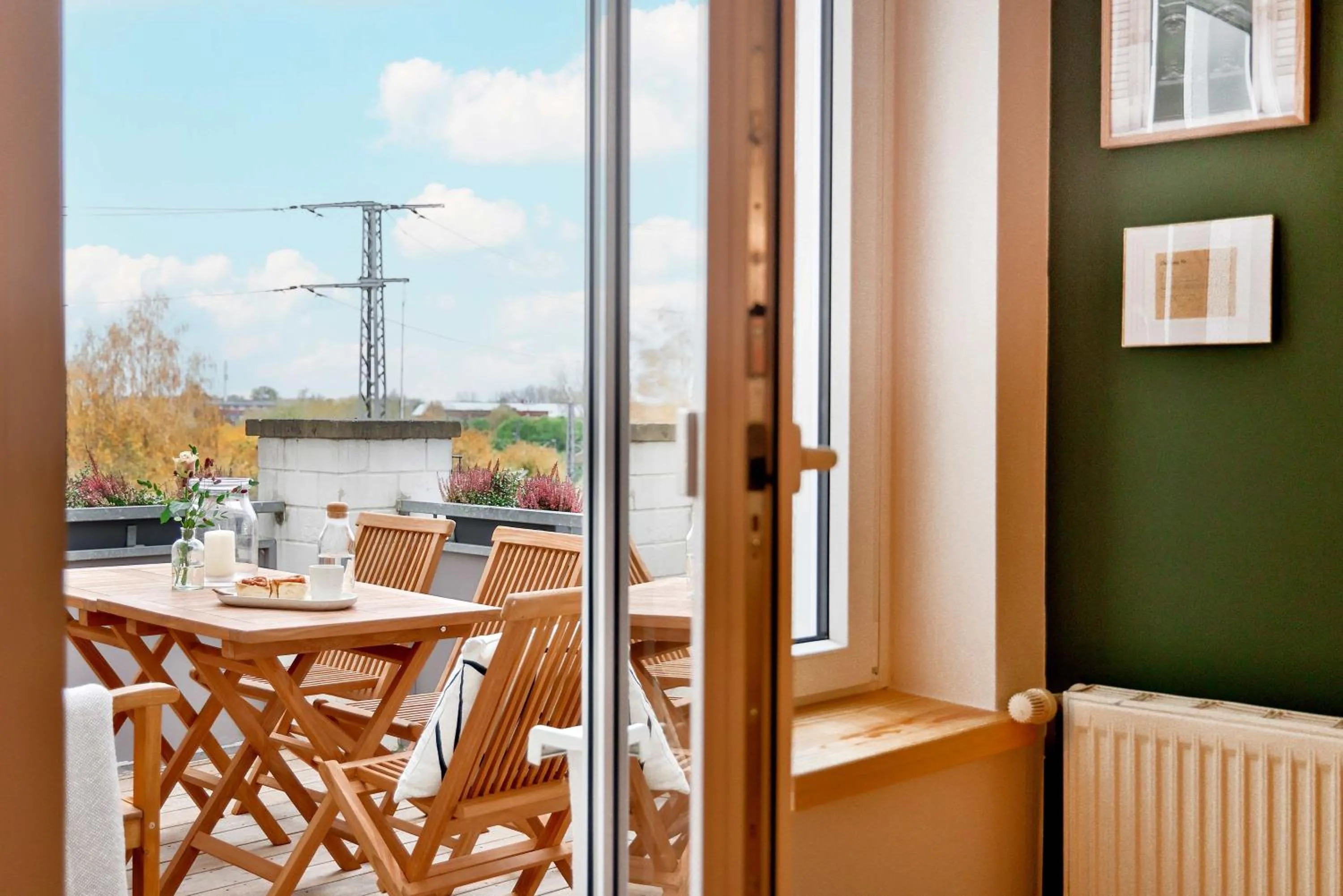 View (from property/room) in Apartments am Bahnhof