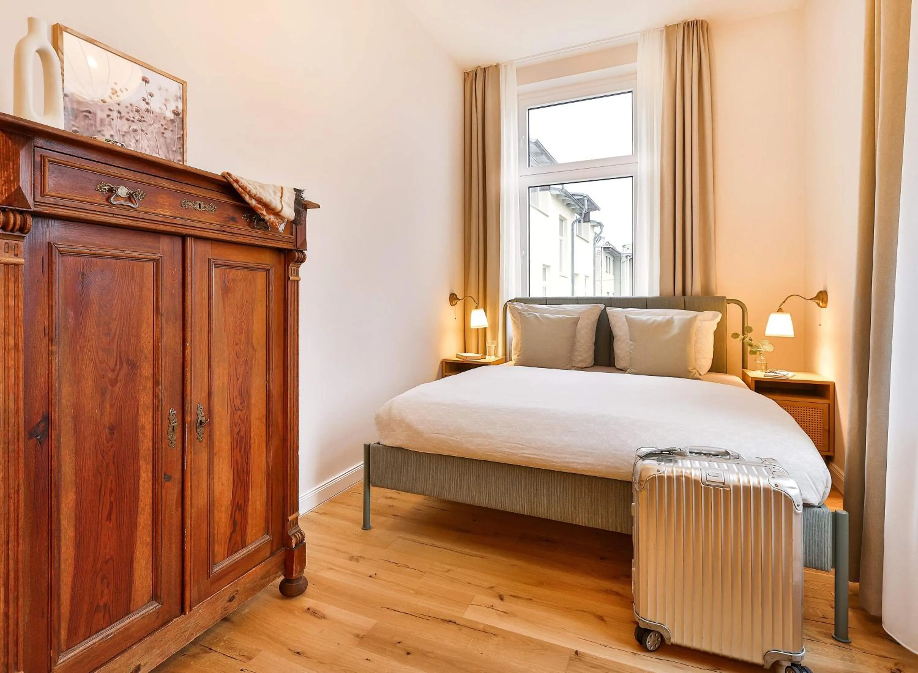 Bedroom, Bed in Apartments am Bahnhof