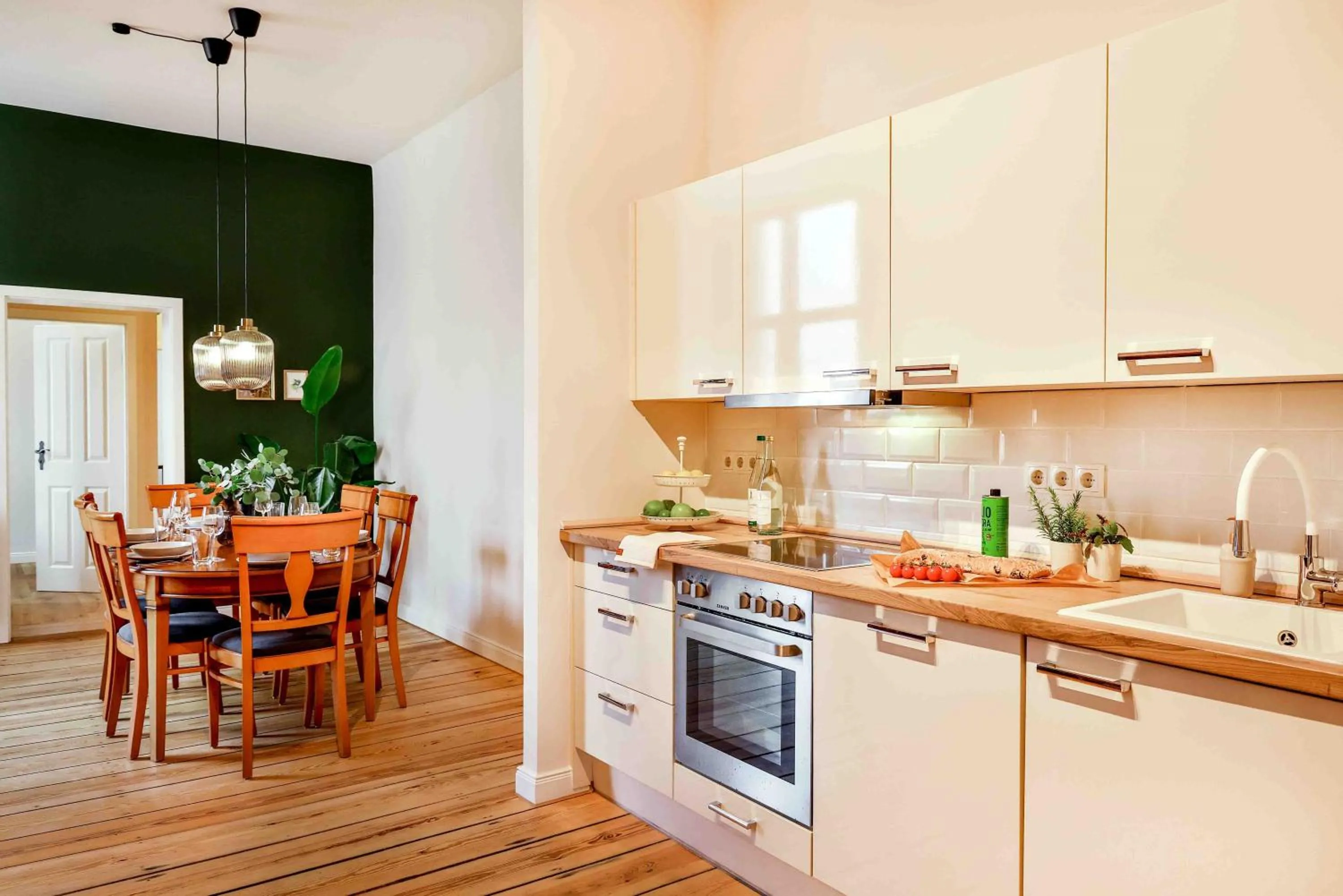 Coffee/tea facilities in Apartments am Bahnhof