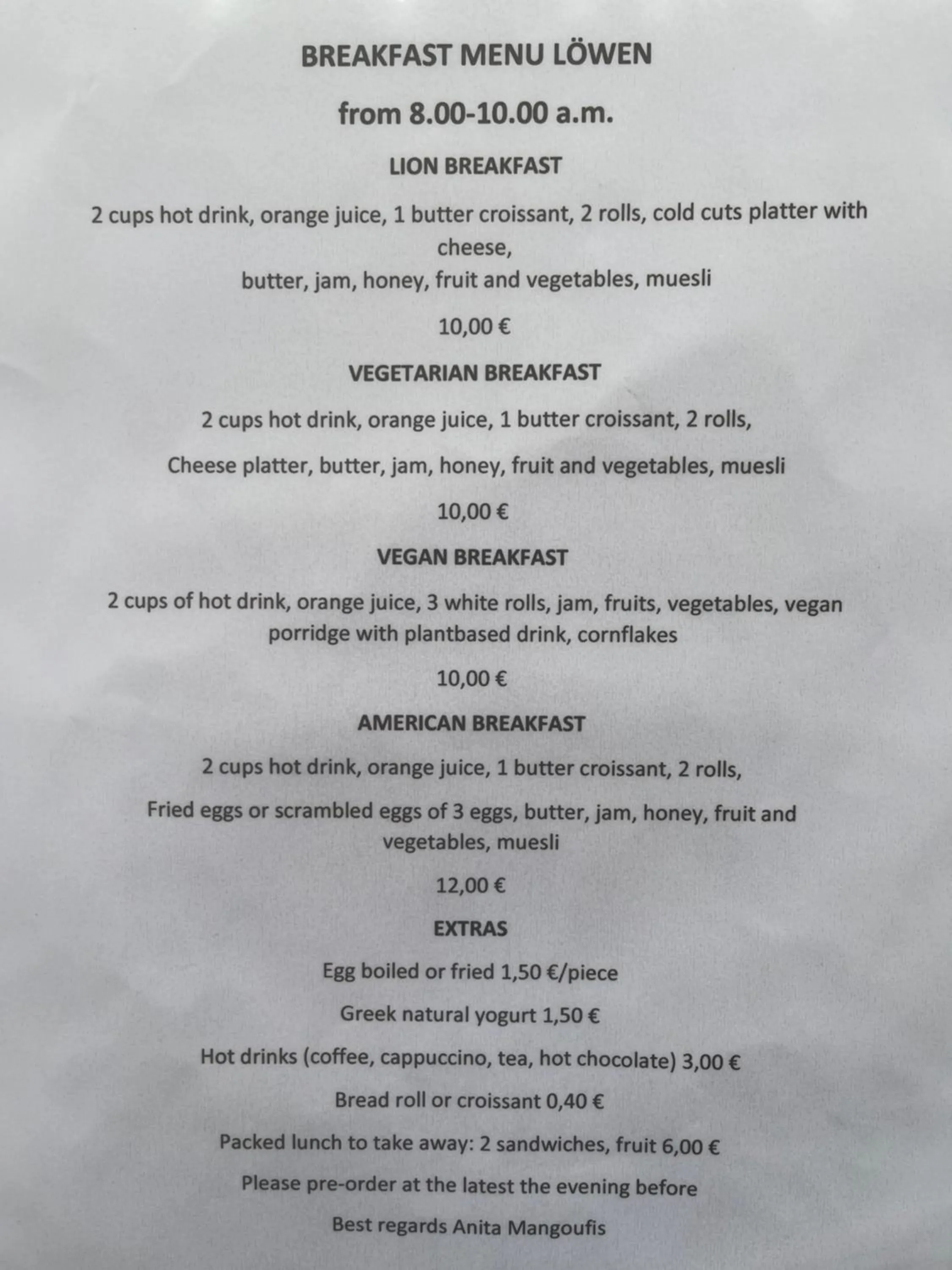 Gasthaus zum Löwen - Restaurant Akropolis