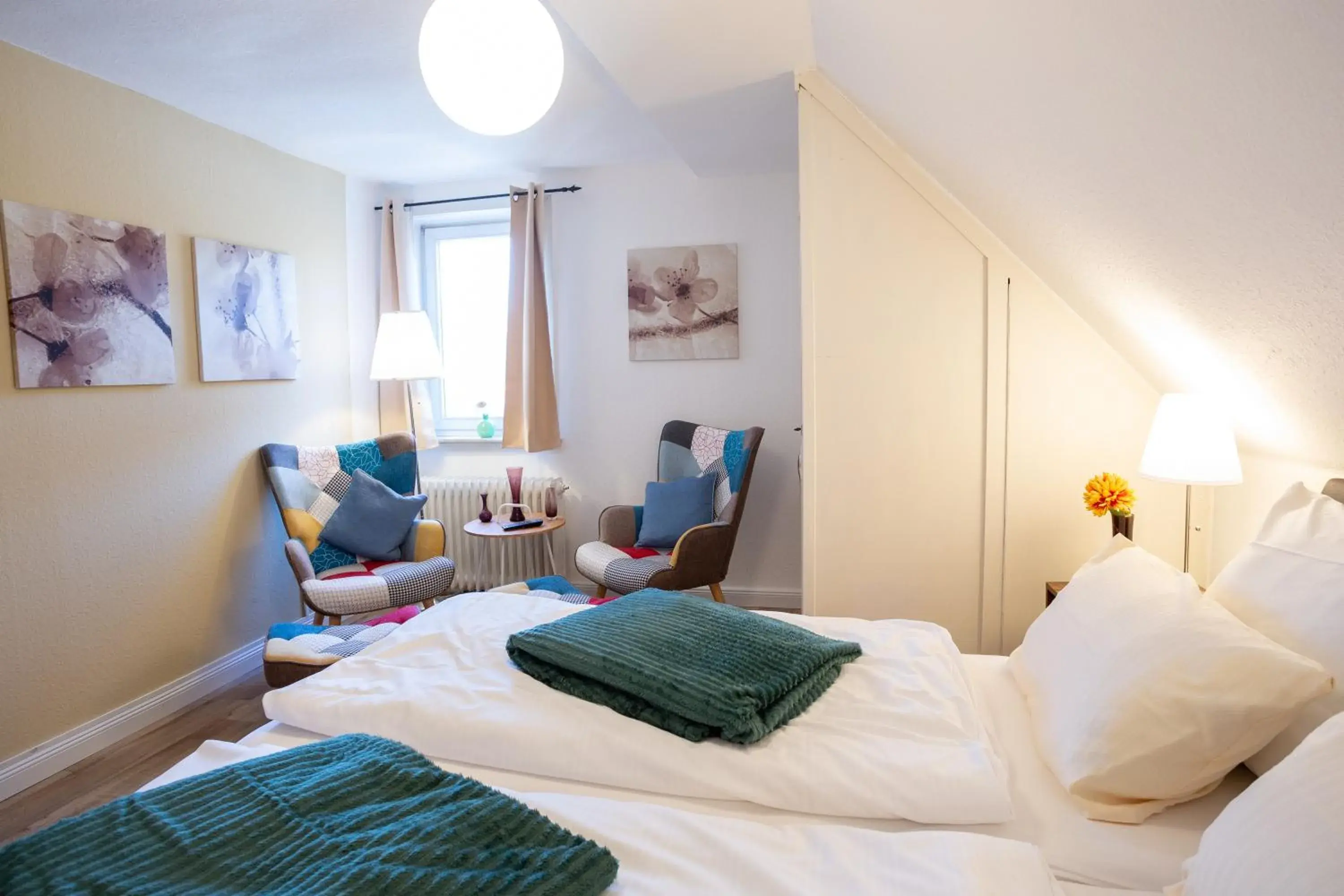 Bedroom, Bed in Klosterhotel Walkenried Bedroom, Bed in Klosterhotel Walkenried