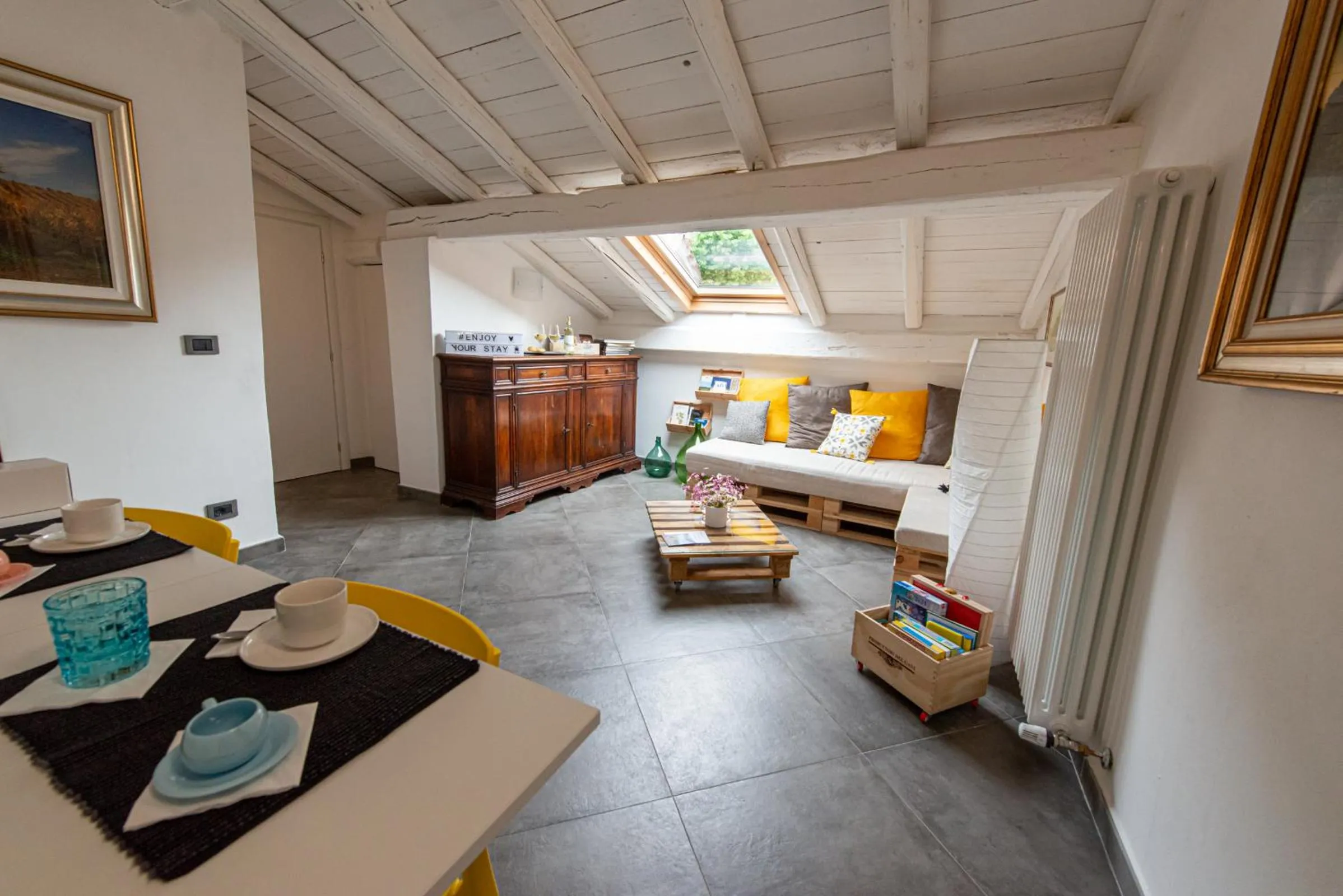 Living room in B&B Il Tetto di Anita