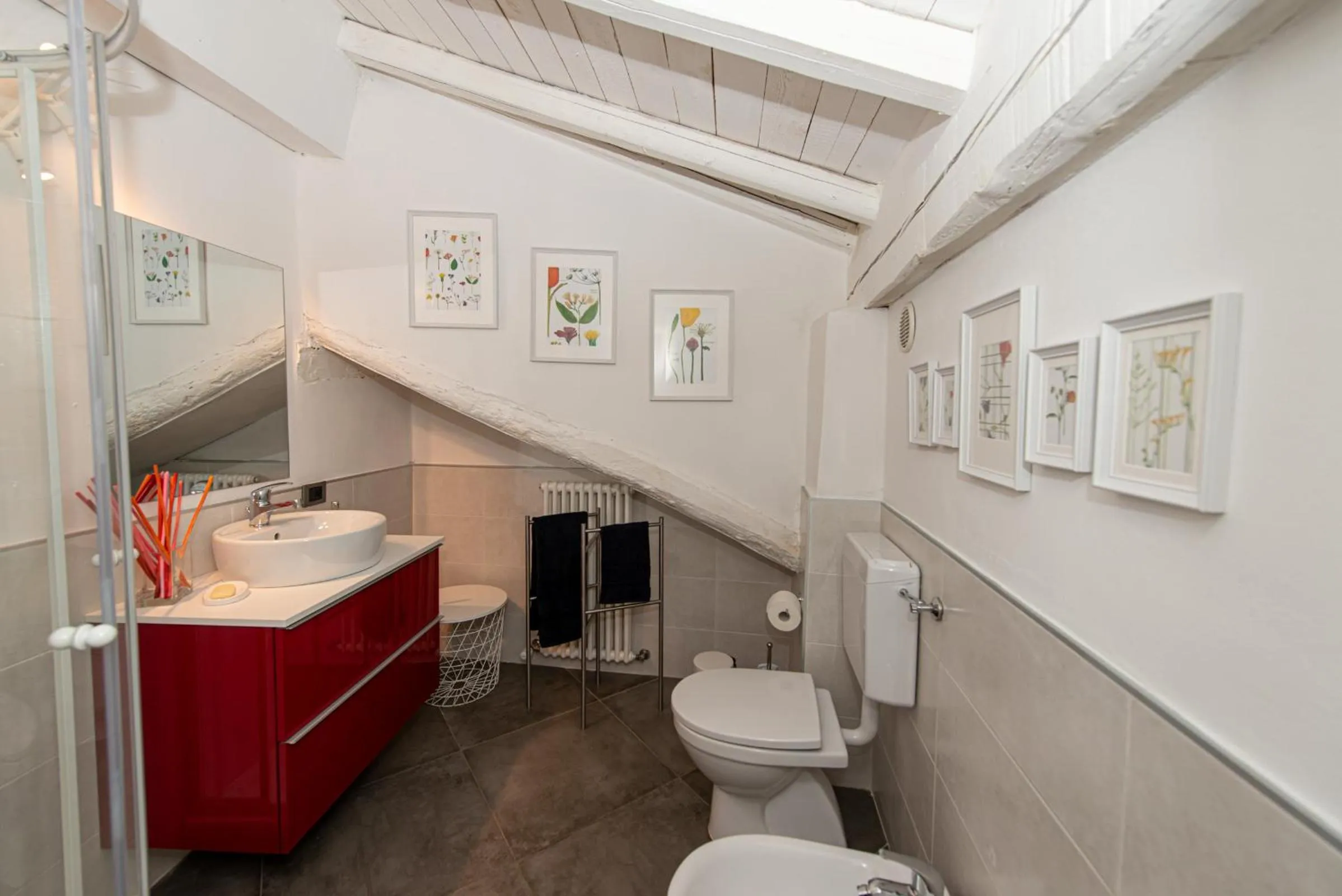 Shower in B&B Il Tetto di Anita