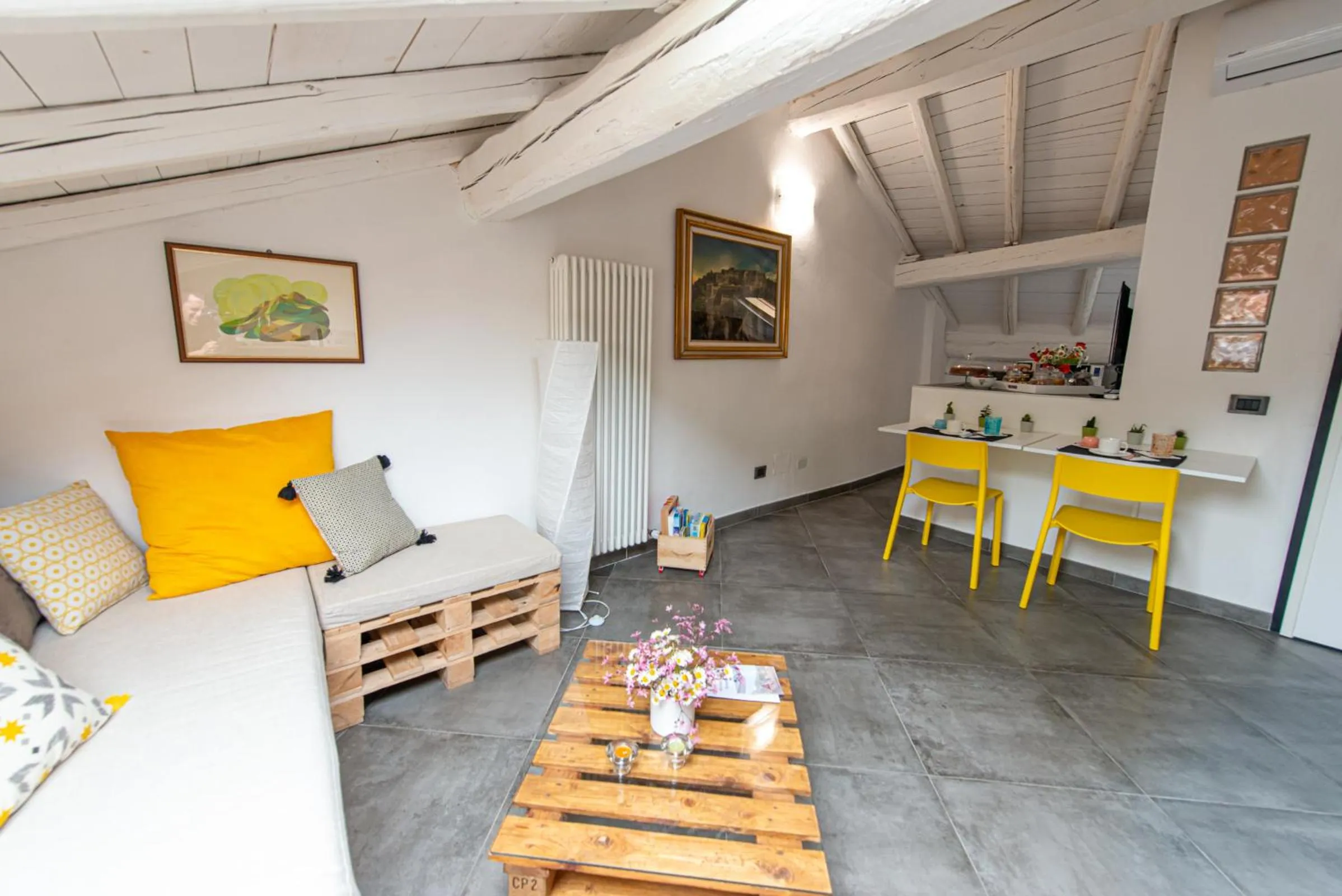 Living room in B&B Il Tetto di Anita