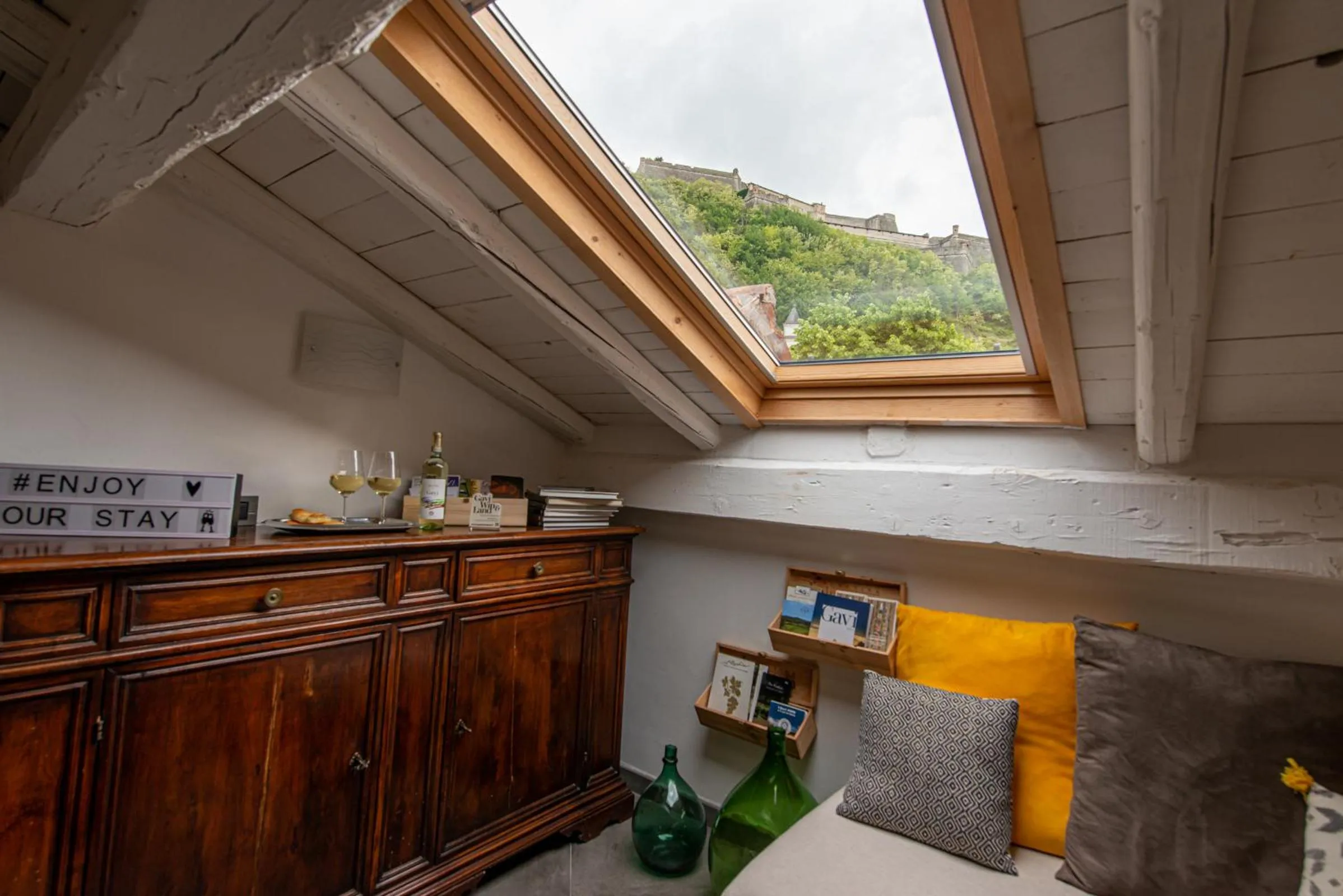 Living room in B&B Il Tetto di Anita