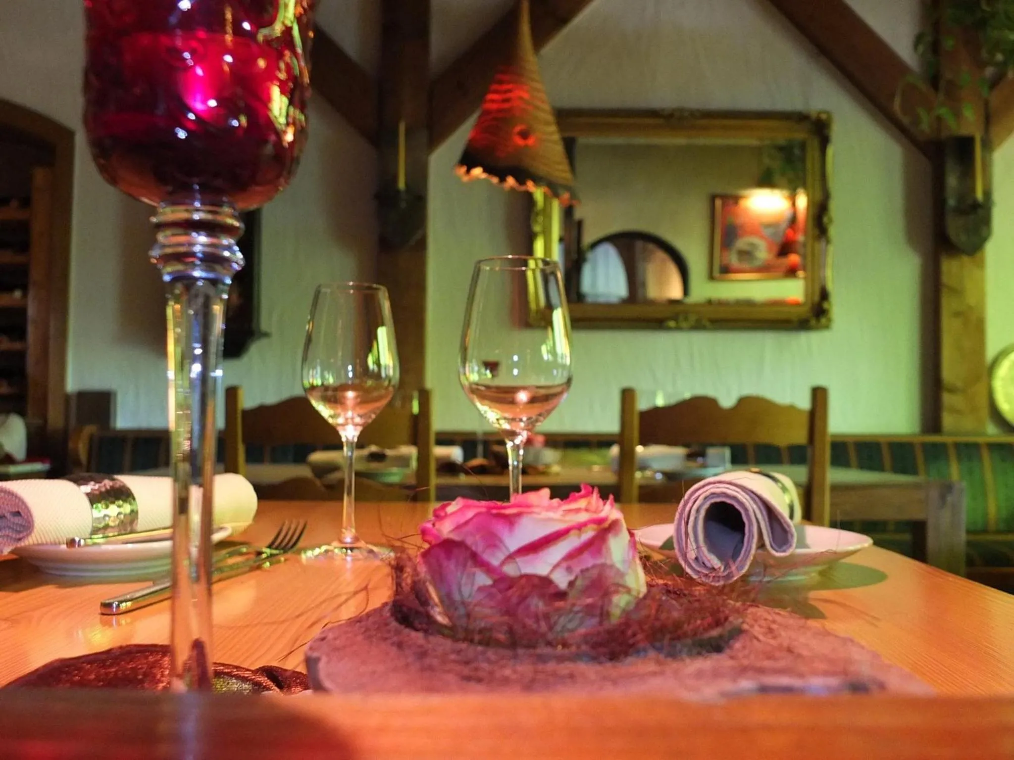 Dinner in " Zum alten Schlawiner "