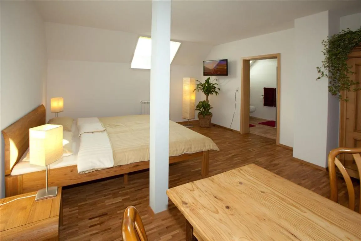 Bedroom, Bed in " Zum alten Schlawiner "