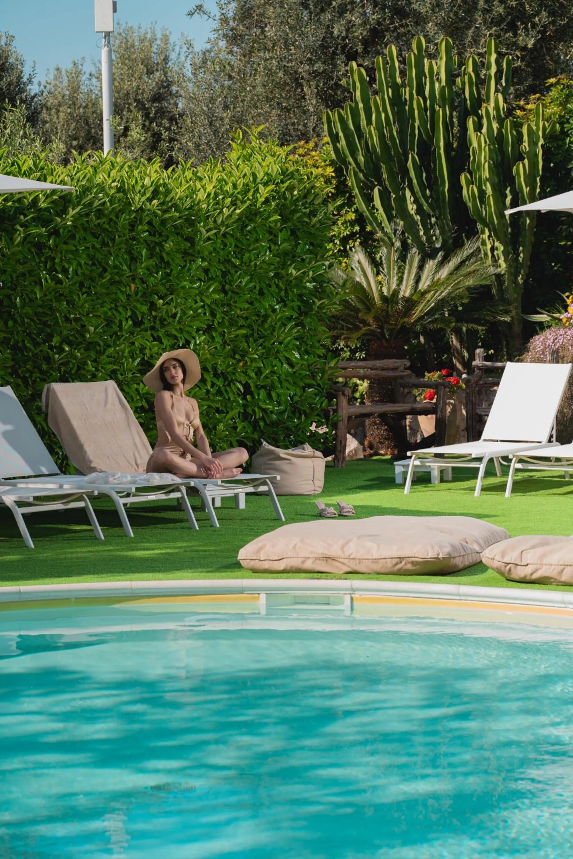 Garden in MelRose Relais