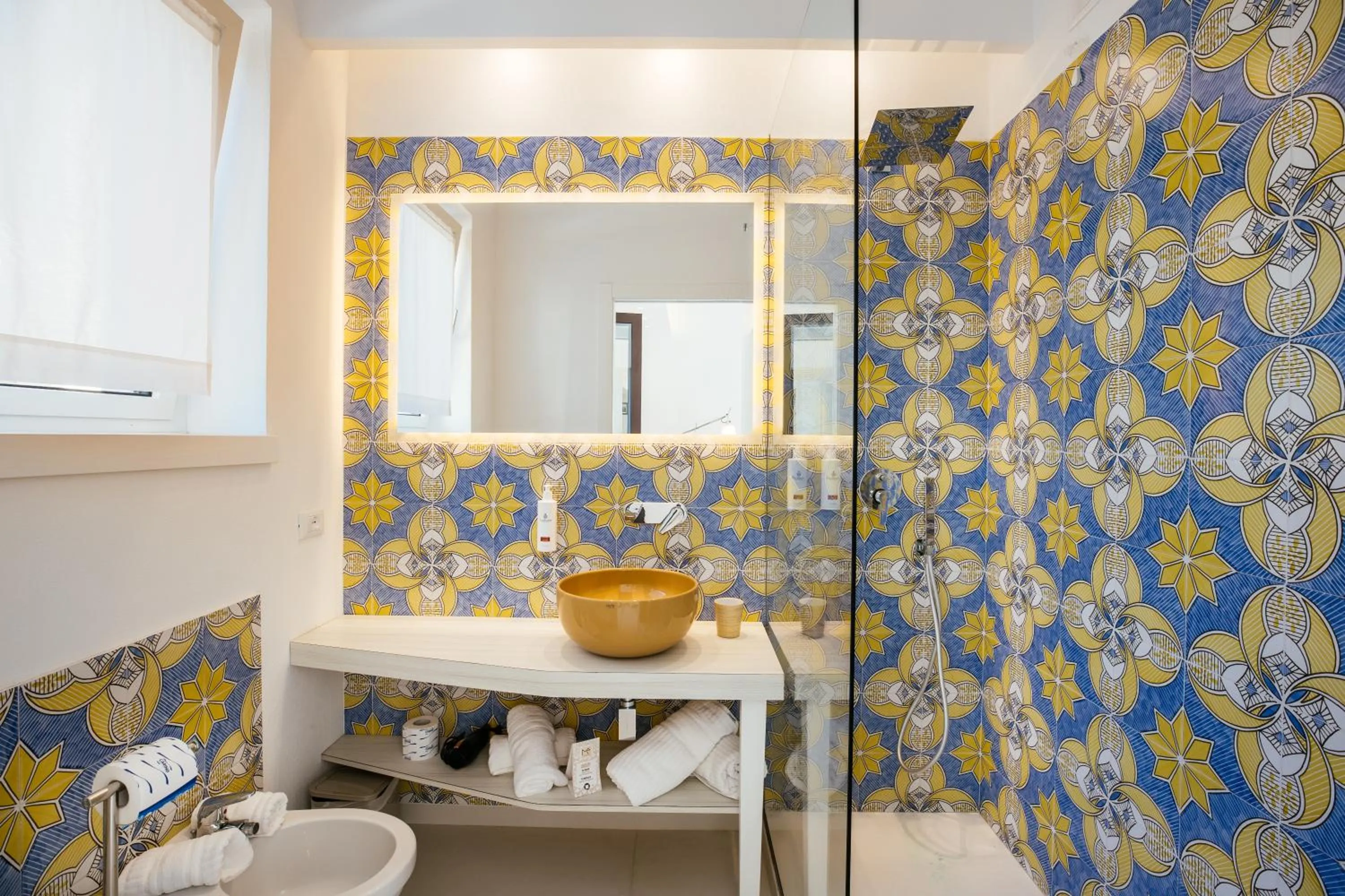 Bathroom in MelRose Relais